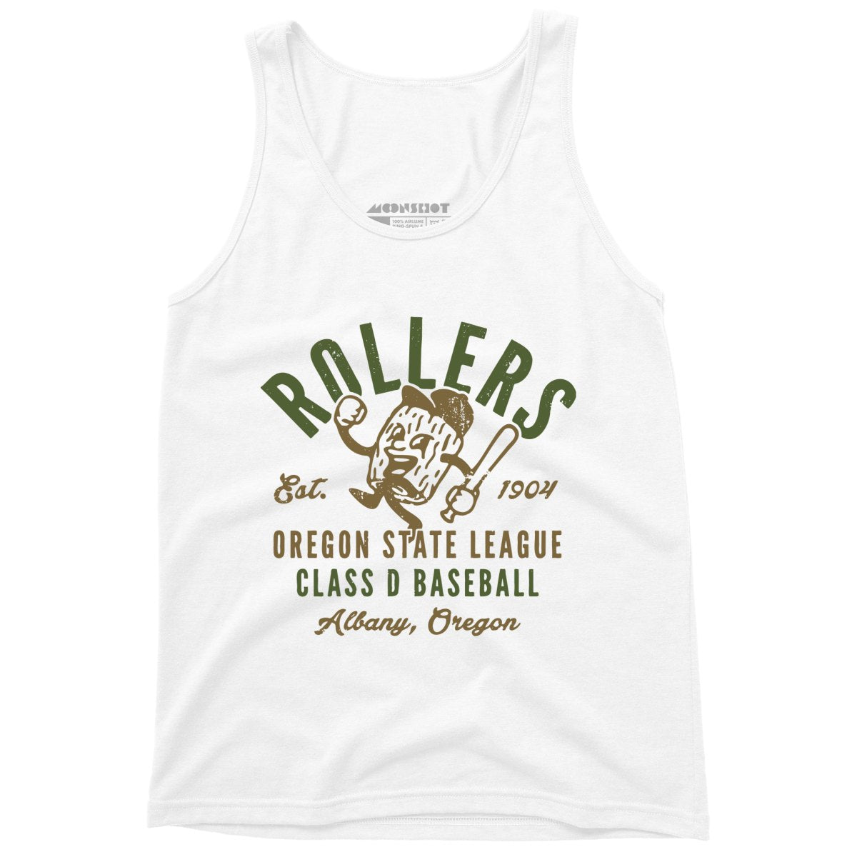 Albany Rollers - Oregon - Vintage Defunct Baseball Teams - Unisex Tank Top