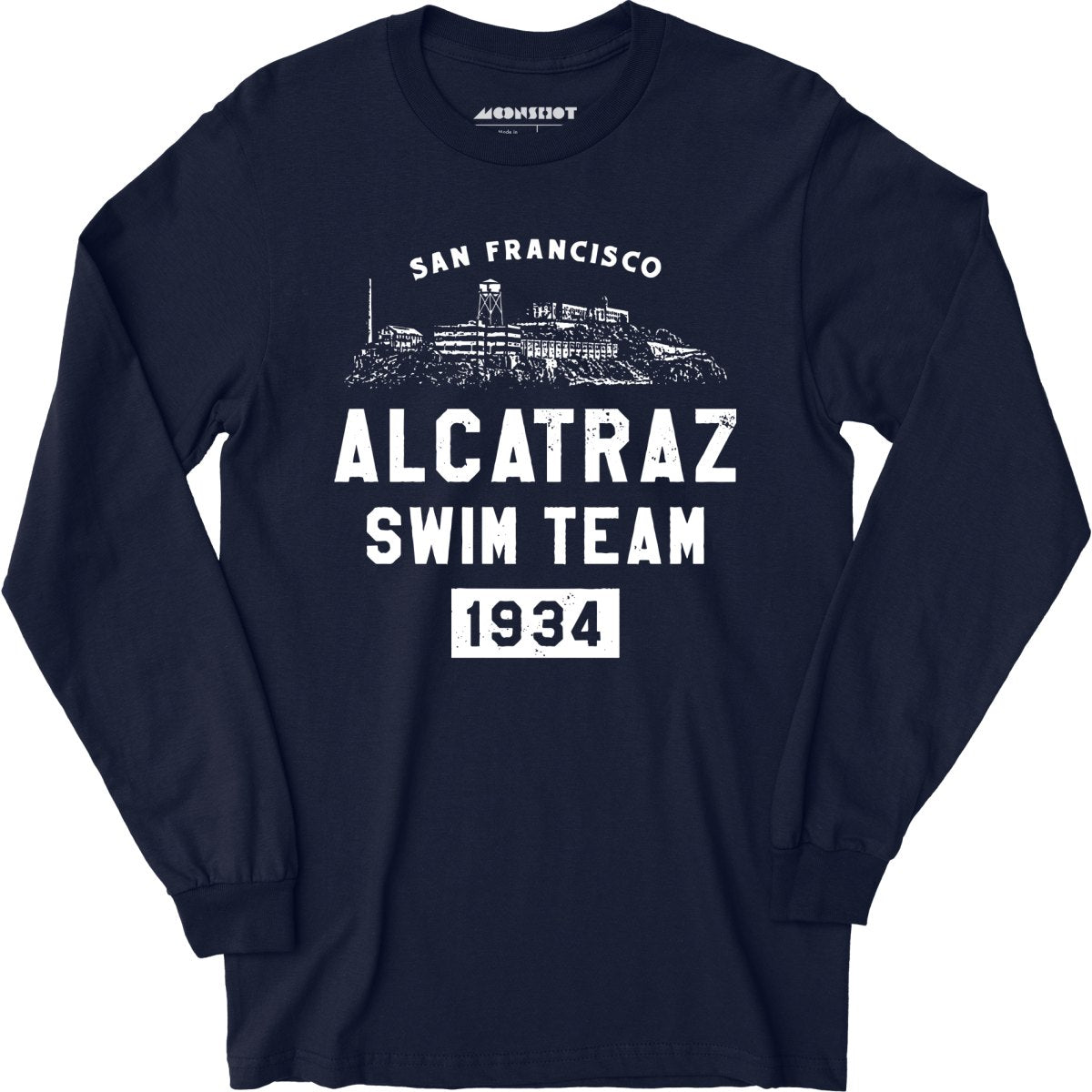 Alcatraz Swim Team - Long Sleeve T-Shirt