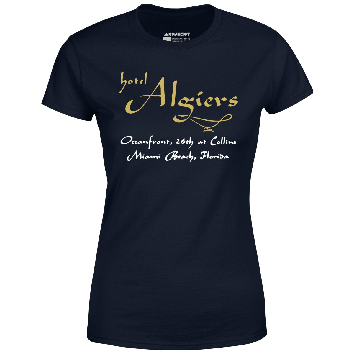Algiers Hotel - Miami Beach, FL - Vintage Hotel - Women's T-Shirt