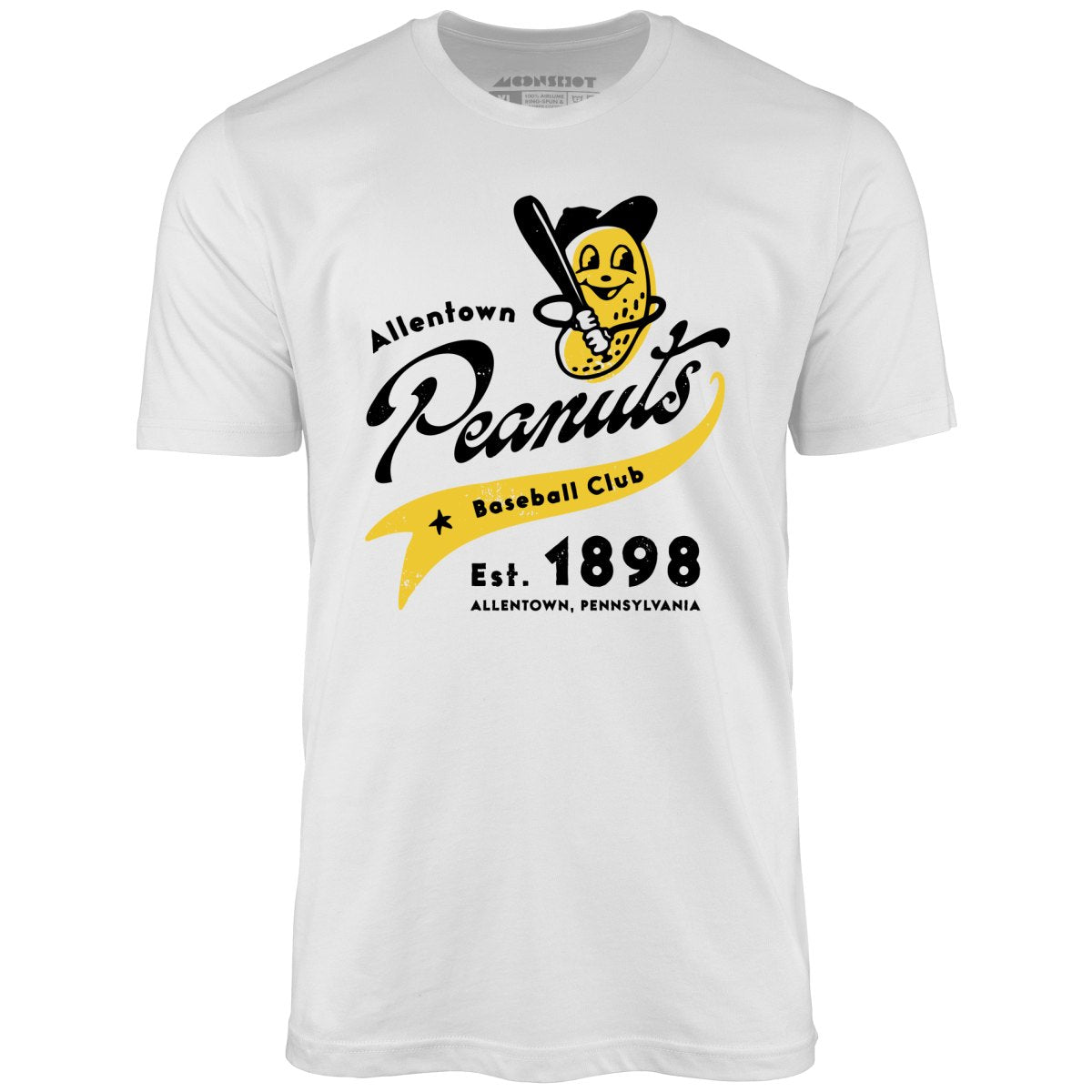 Allentown Peanuts - Pennsylvania - Vintage Defunct Baseball Teams - Unisex T-Shirt