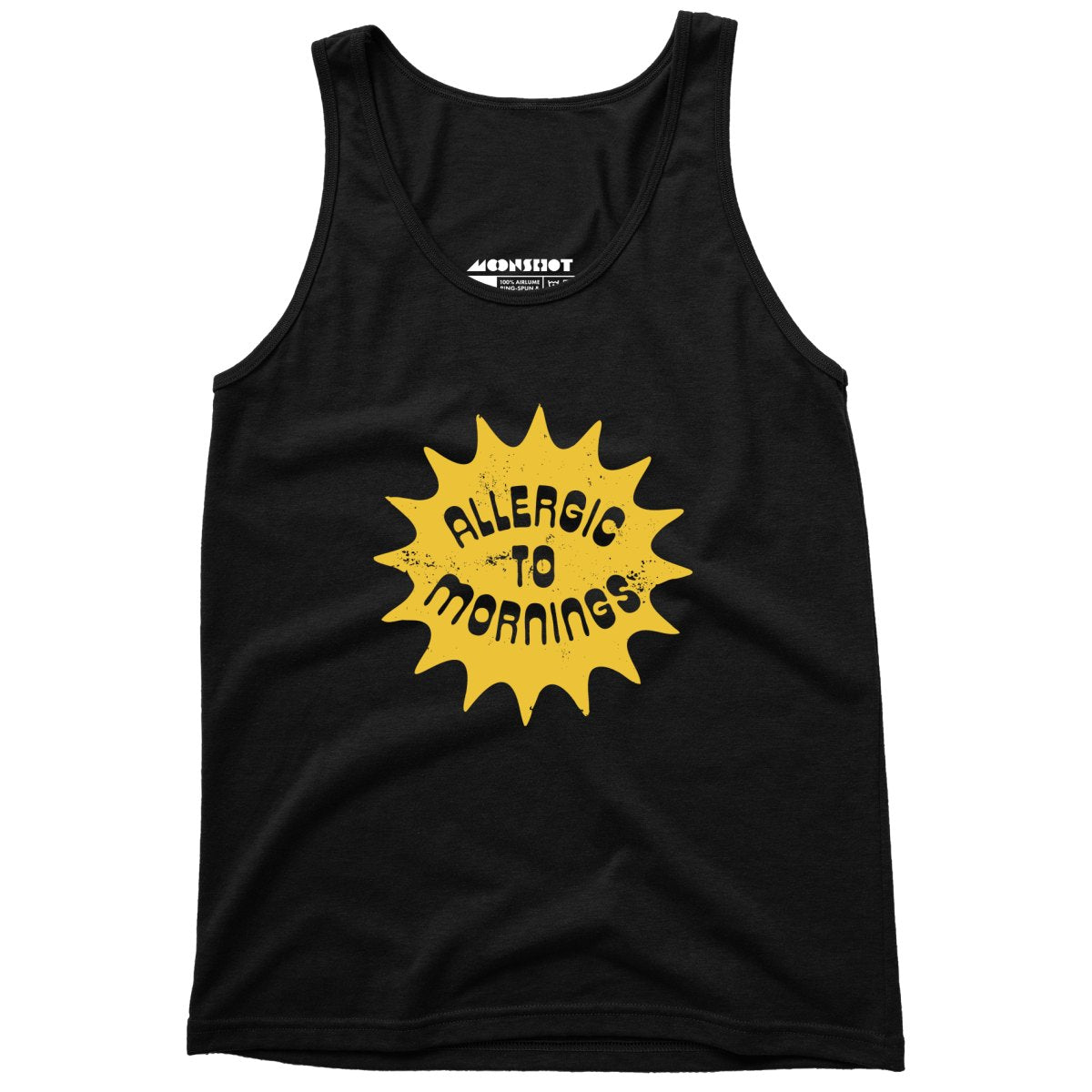 Allergic to Mornings - Unisex Tank Top