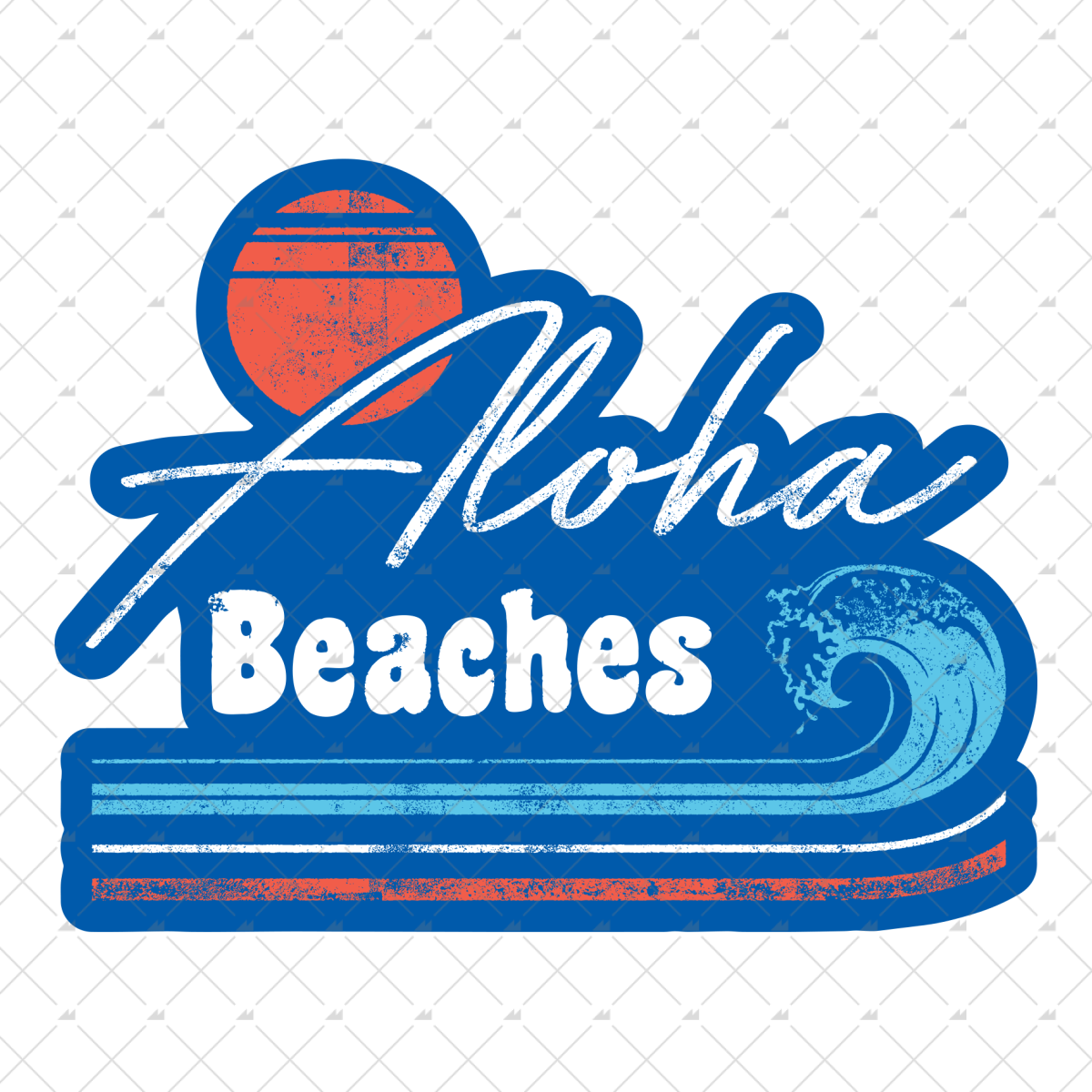 Aloha Beaches - Sticker
