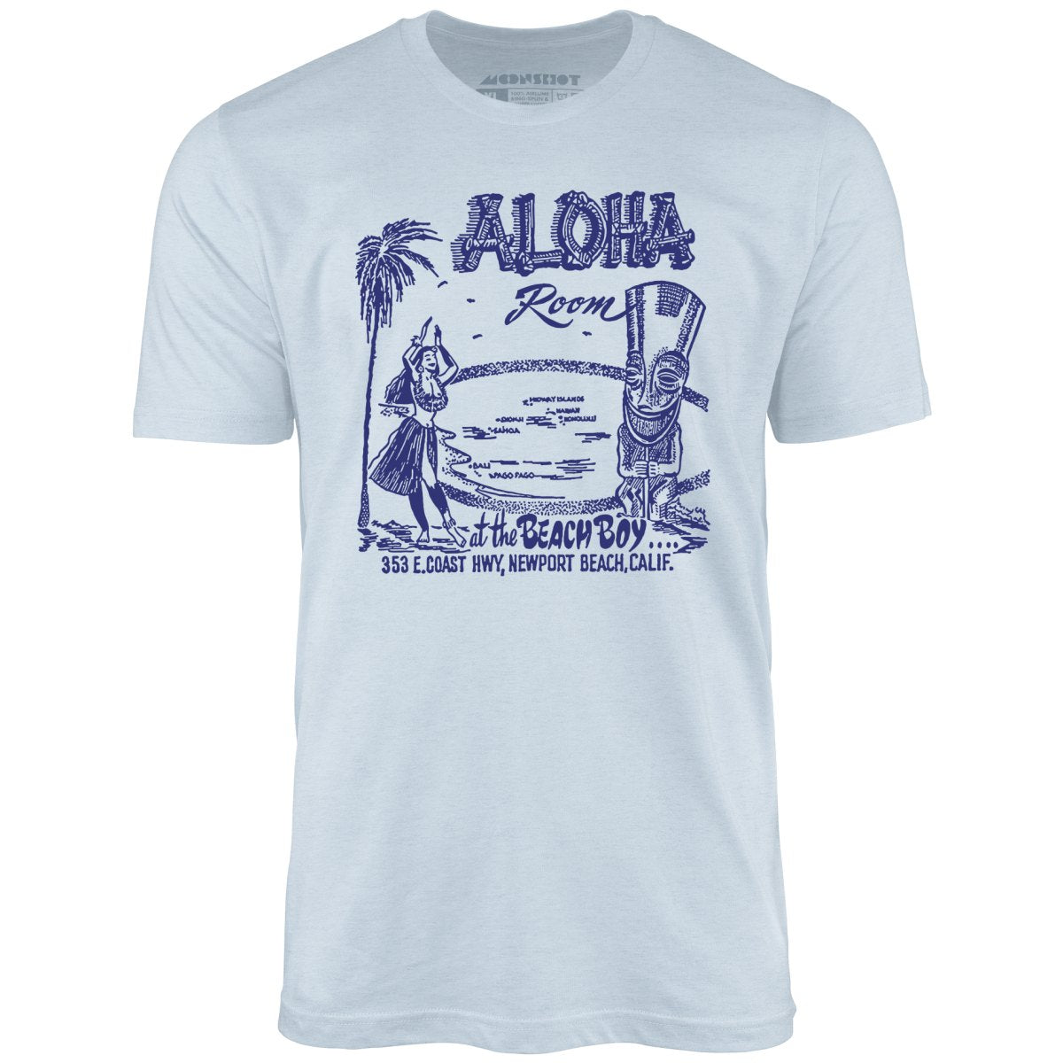 Aloha Room - Newport Beach, CA - Vintage Tiki Bar - Unisex T-Shirt