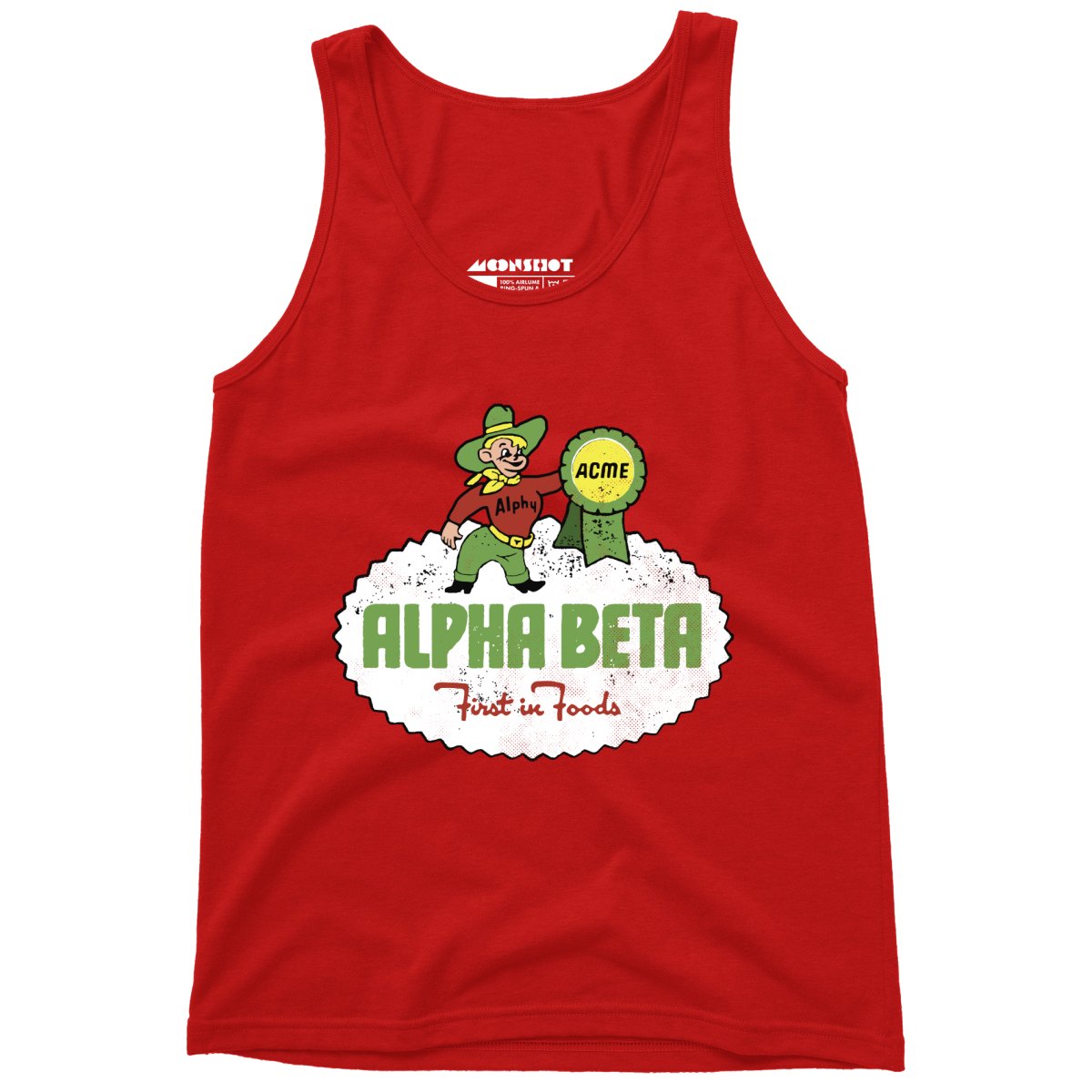 Alpha Beta Retro - Unisex Tank Top