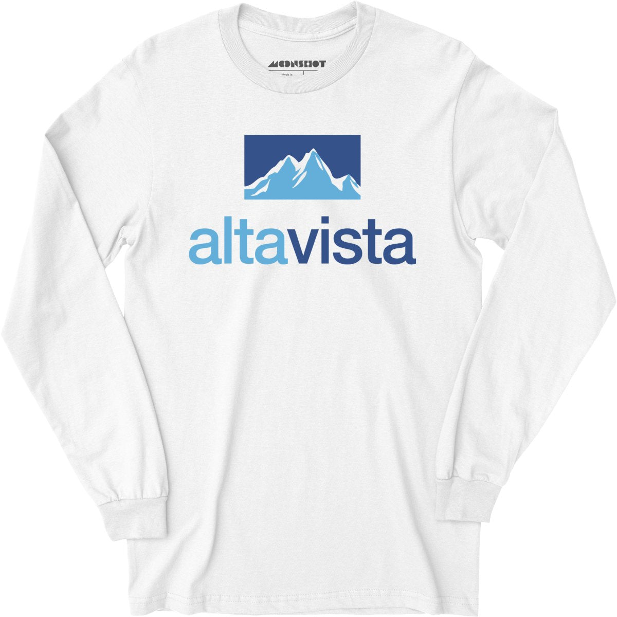 Alta Vista - Vintage Internet - Long Sleeve T-Shirt