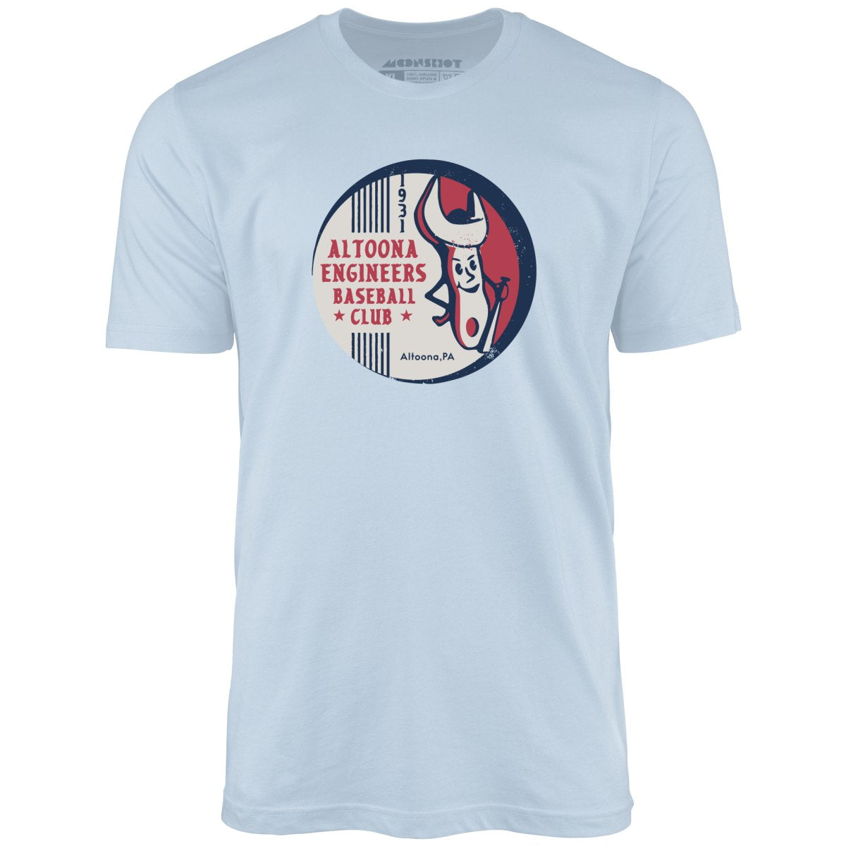 Altoona Engineers - Pennsylvania - Vintage Defunct Baseball Teams - Unisex T-Shirt