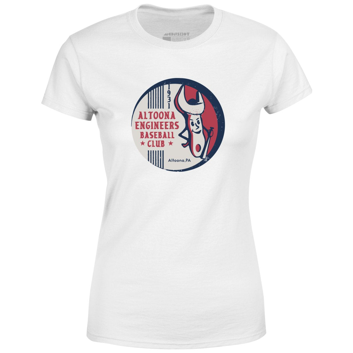 Altoona Engineers - Pennsylvania - Vintage Defunct Baseball Teams - Women's T-Shirt