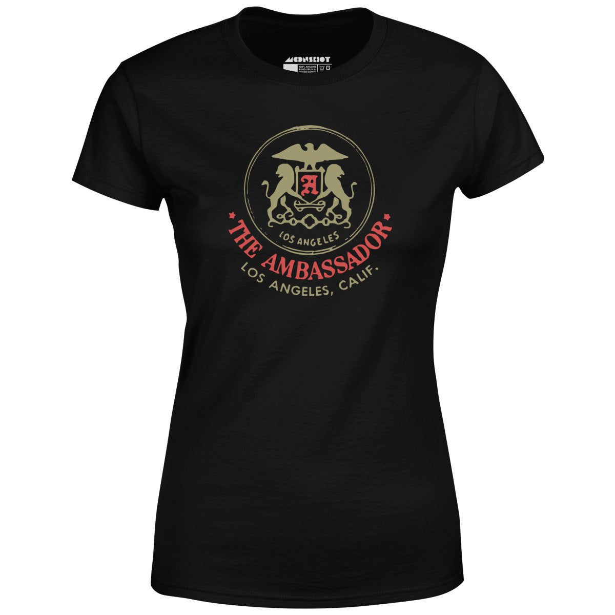 Ambassador Hotel - Los Angeles, CA - Vintage Hotel - Women's T-Shirt