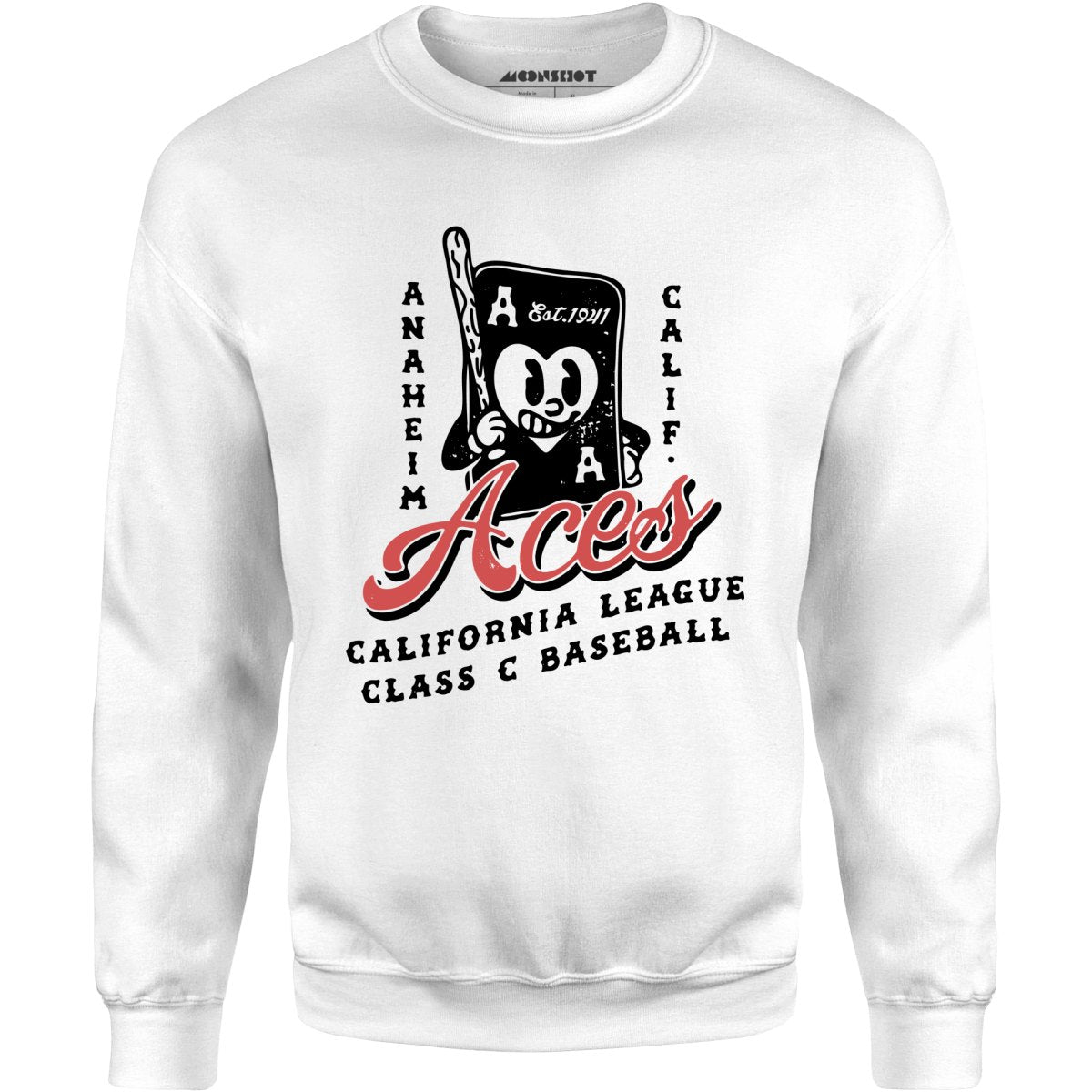 Anaheim Aces - California - Vintage Defunct Baseball Teams - Unisex Sweatshirt