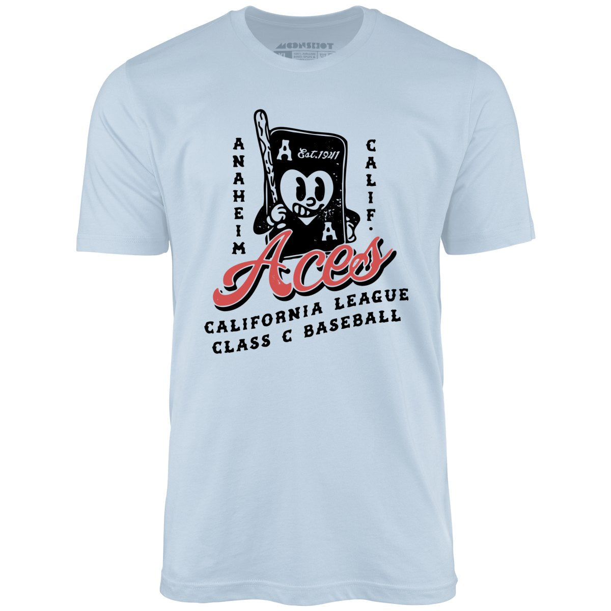 Anaheim Aces - California - Vintage Defunct Baseball Teams - Unisex T-Shirt