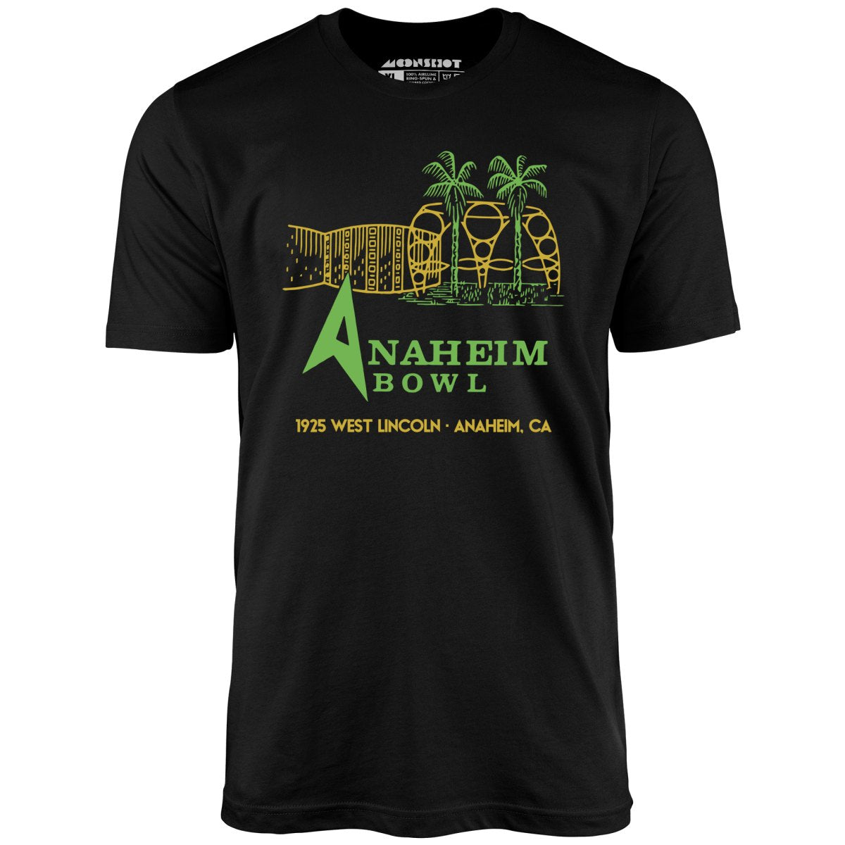 Anaheim Bowl - Anaheim, CA - Vintage Bowling Alley - Unisex T-Shirt