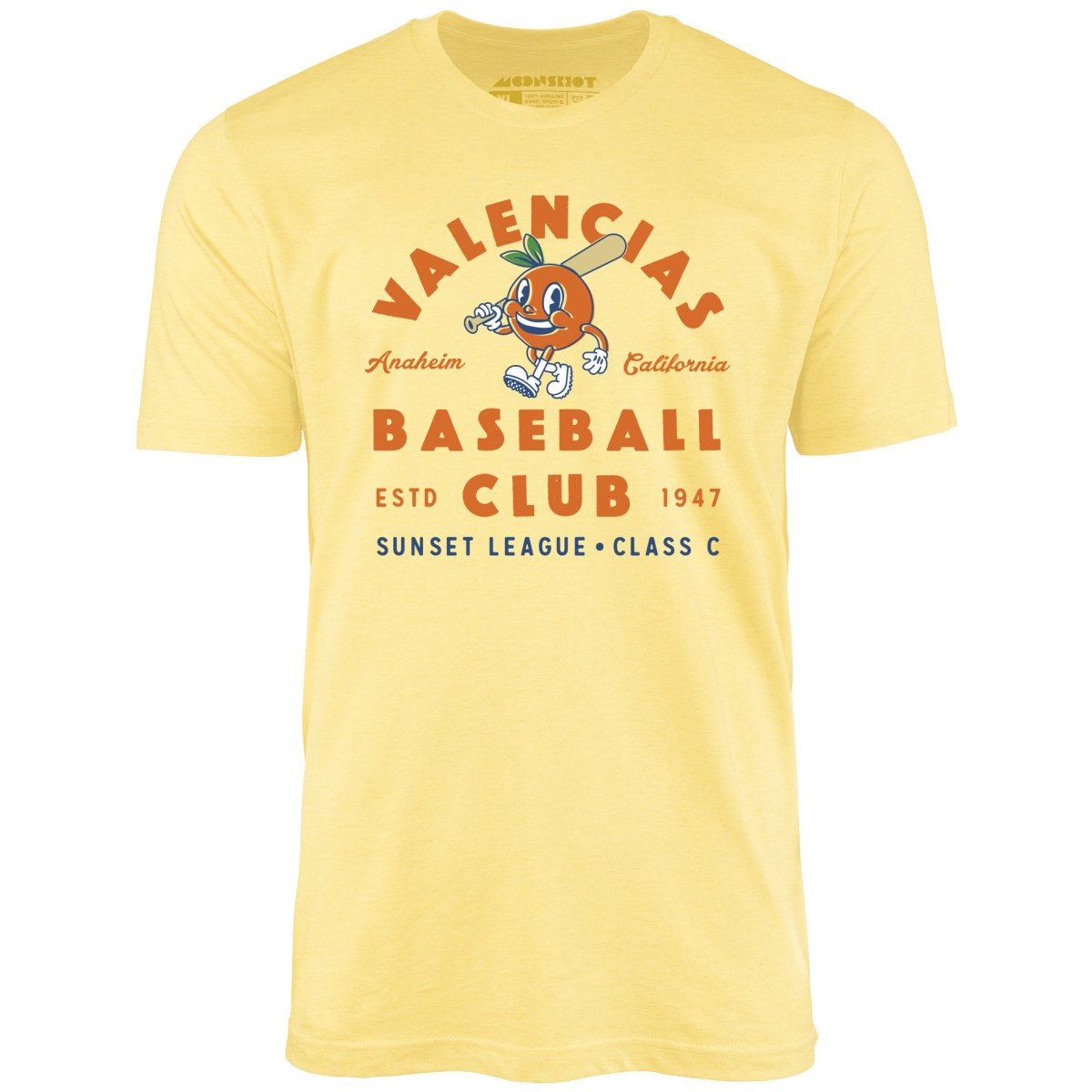 Anaheim Valencias - California - Vintage Defunct Baseball Teams - Unisex T-Shirt