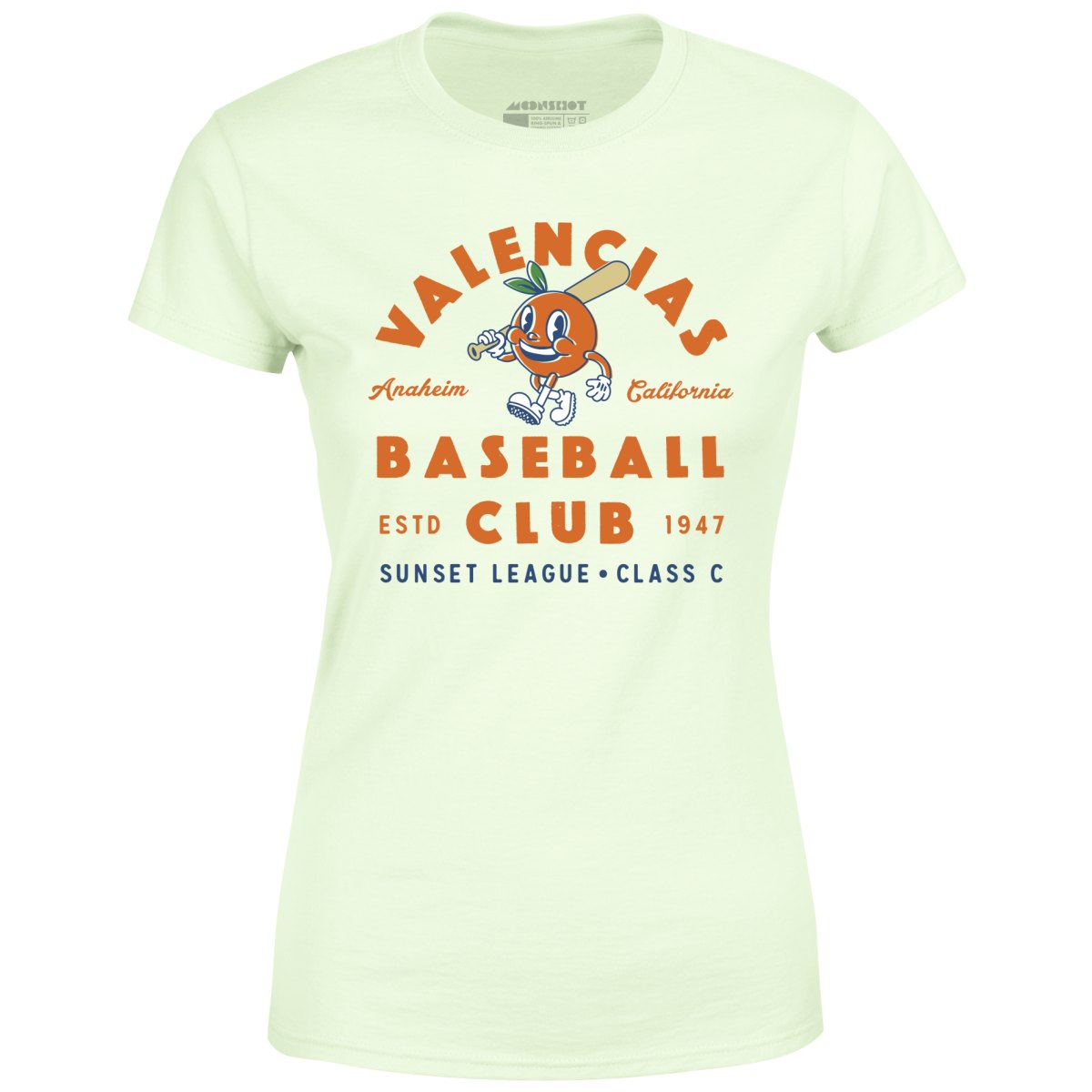 Anaheim Valencias - California - Vintage Defunct Baseball Teams - Women's T-Shirt