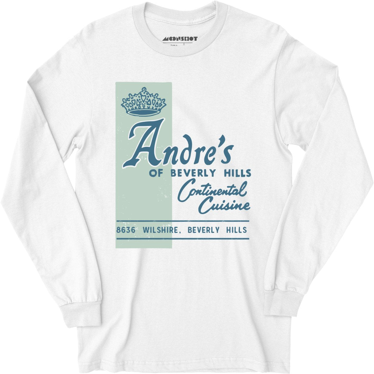 Andre's - Beverly Hills, CA - Vintage Restaurant - Long Sleeve T-Shirt