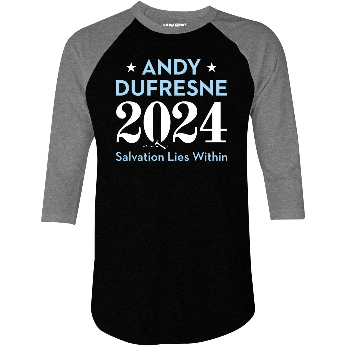 Andy Dufresne 2024 - 3/4 Sleeve Raglan T-Shirt