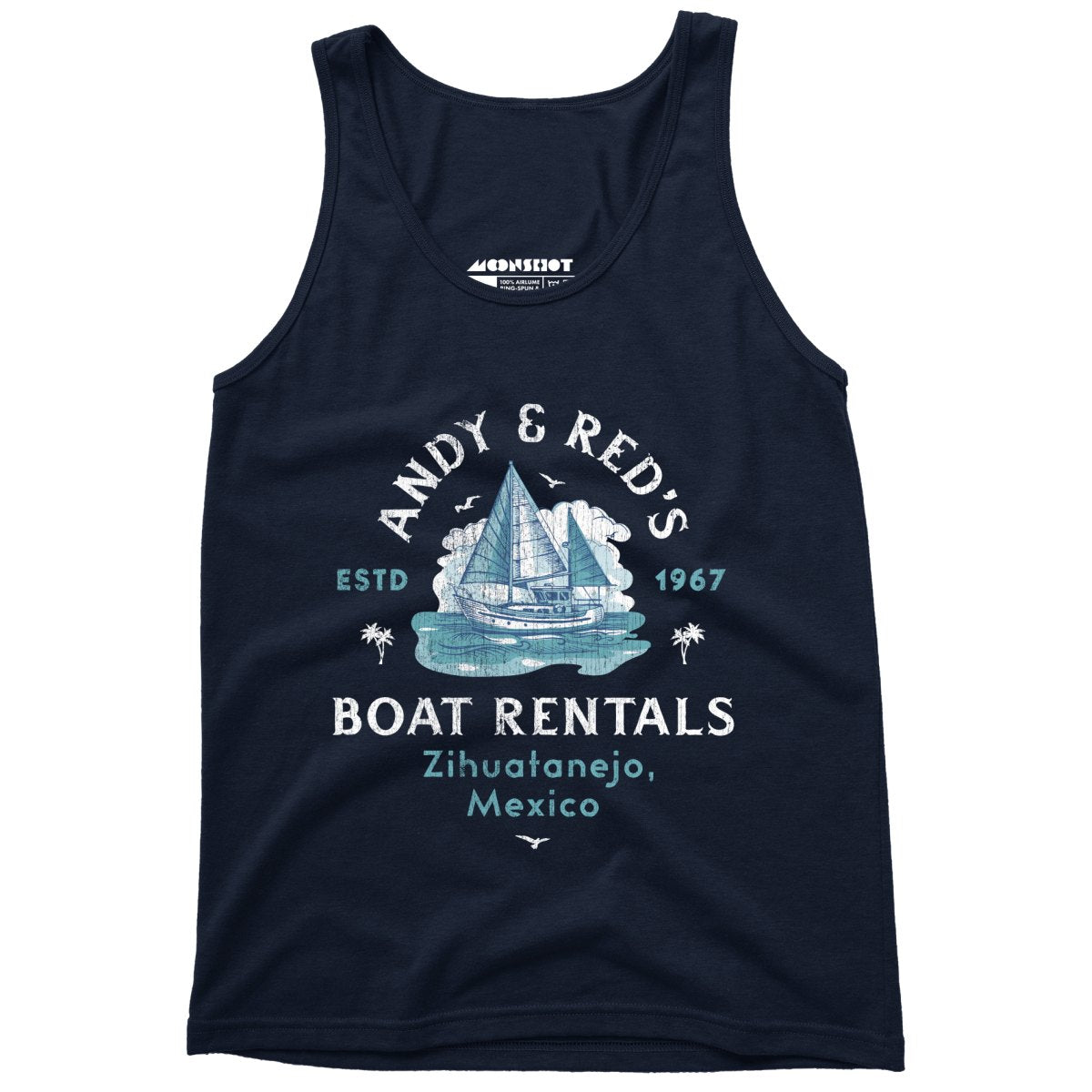 Andy & Red's Boat Rentals - Unisex Tank Top