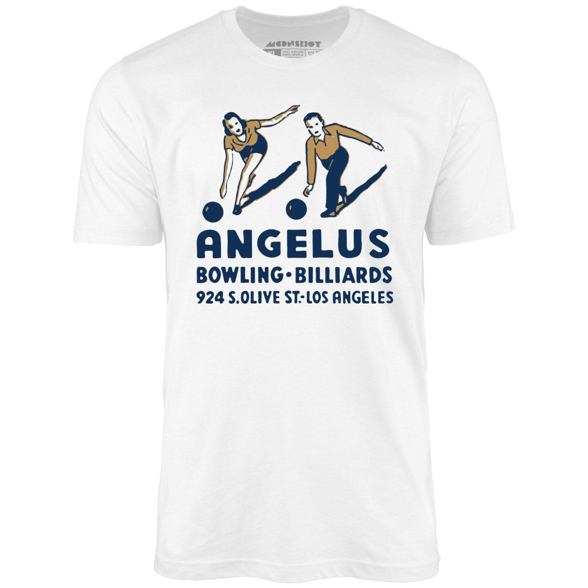 Angelus - Los Angeles, CA - Vintage Bowling Alley - Unisex T-Shirt