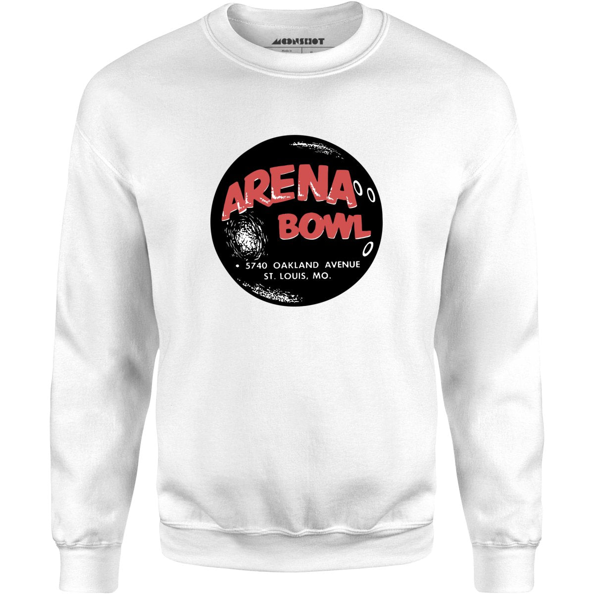 Arena Bowl - St. Louis, MO - Vintage Bowling Alley - Unisex Sweatshirt