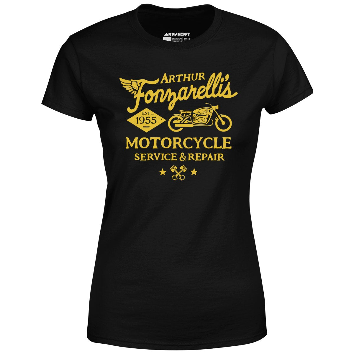 Arthur Fonzarelli's Motorcycle Service & Repair - Women's T-Shirt