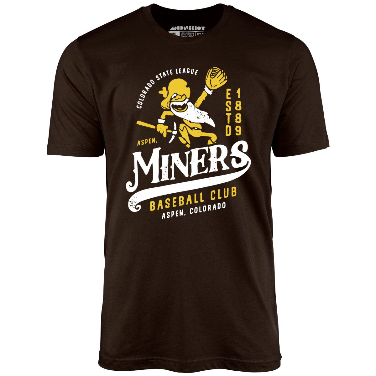 Aspen Miners - Colorado - Vintage Defunct Baseball Teams - Unisex T-Shirt