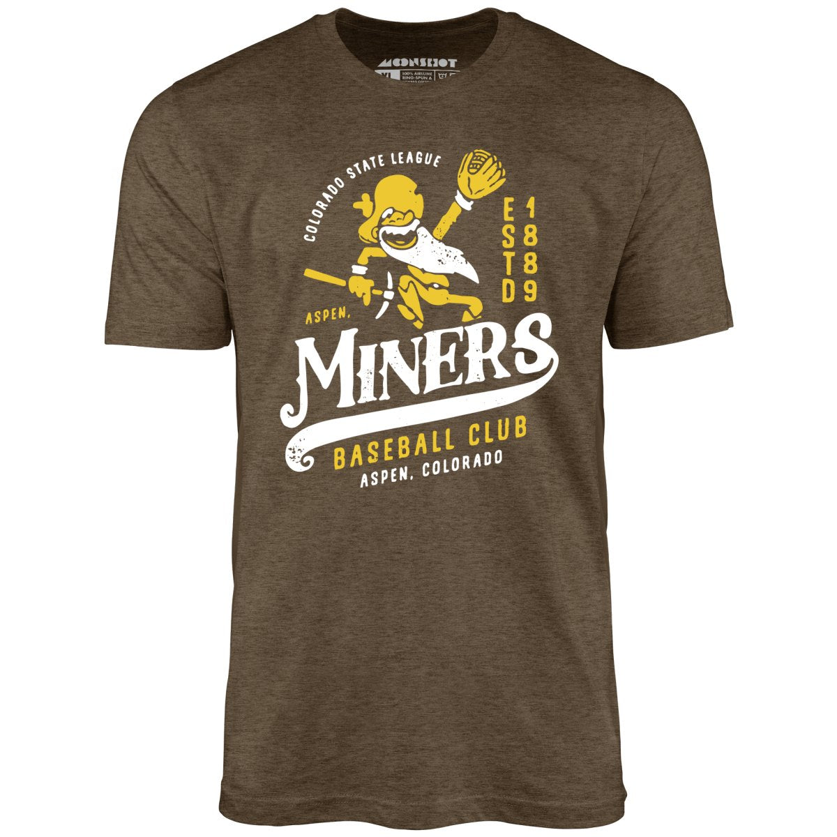 Aspen Miners - Colorado - Vintage Defunct Baseball Teams - Unisex T-Shirt
