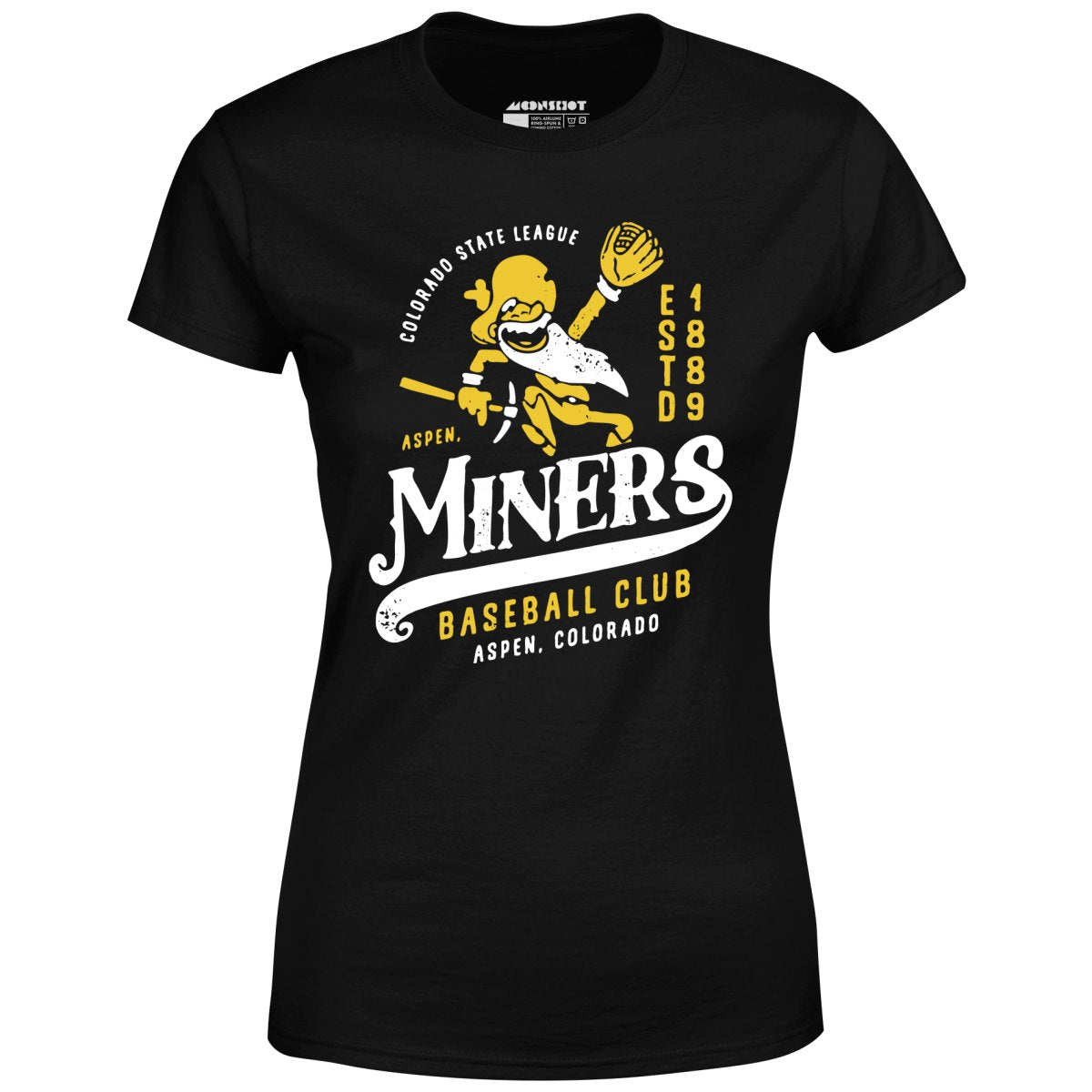 Aspen Miners - Colorado - Vintage Defunct Baseball Teams - Women's T-Shirt