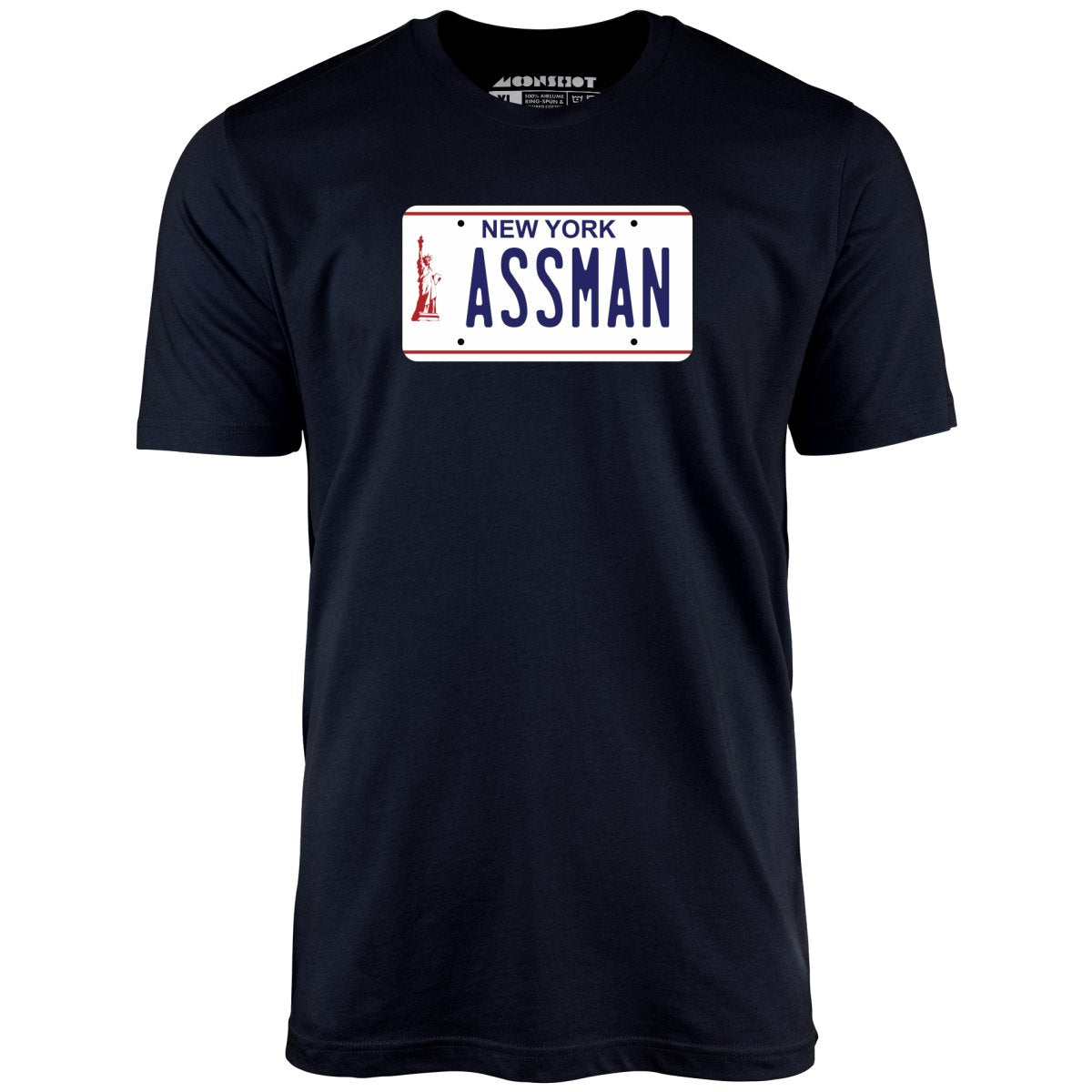 Assman New York License Plate - Unisex T-Shirt