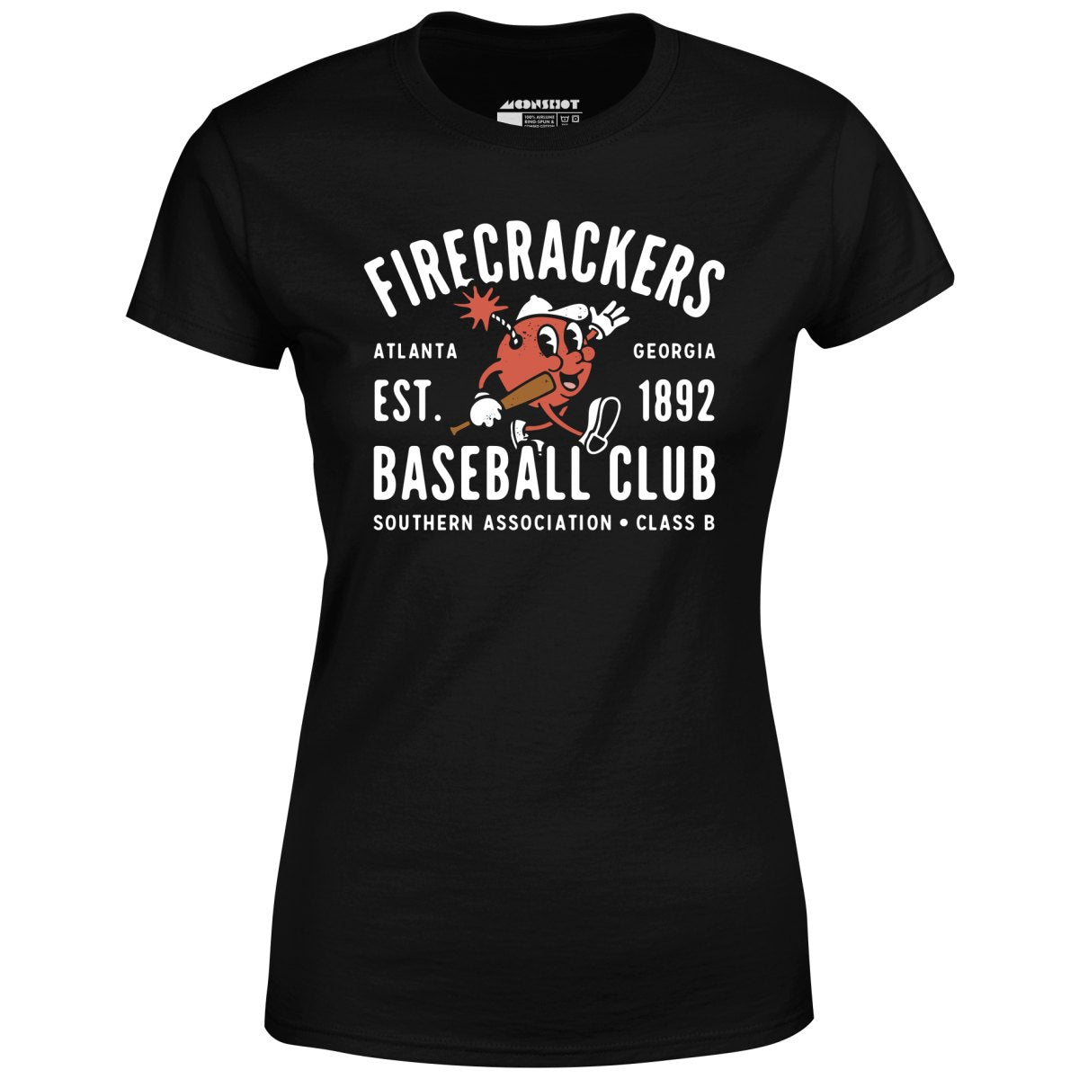 Atlanta Firecrackers - Georgia - Vintage Defunct Baseball Teams - Women's T-Shirt