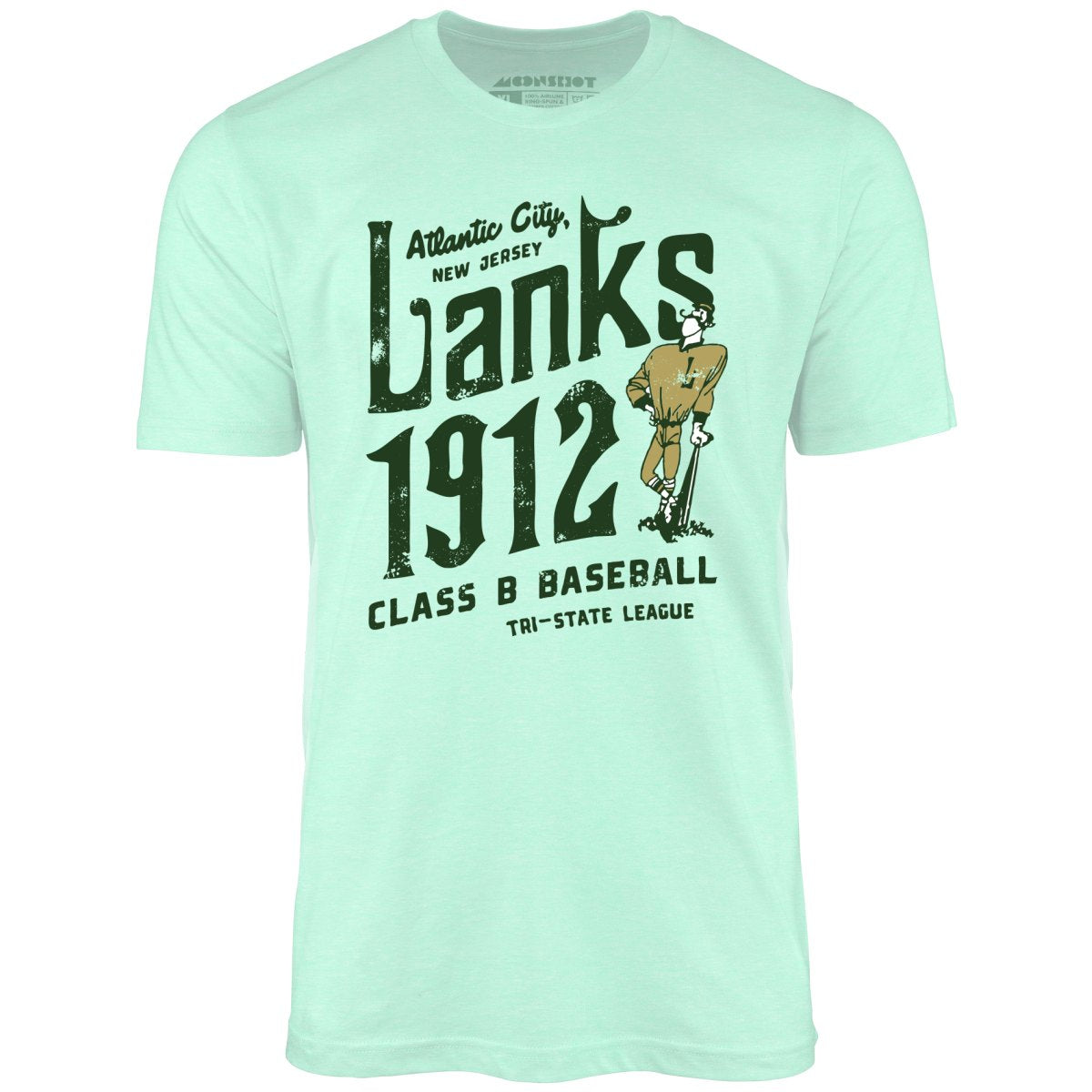 Atlantic City Lanks - New Jersey - Vintage Defunct Baseball Teams - Unisex T-Shirt