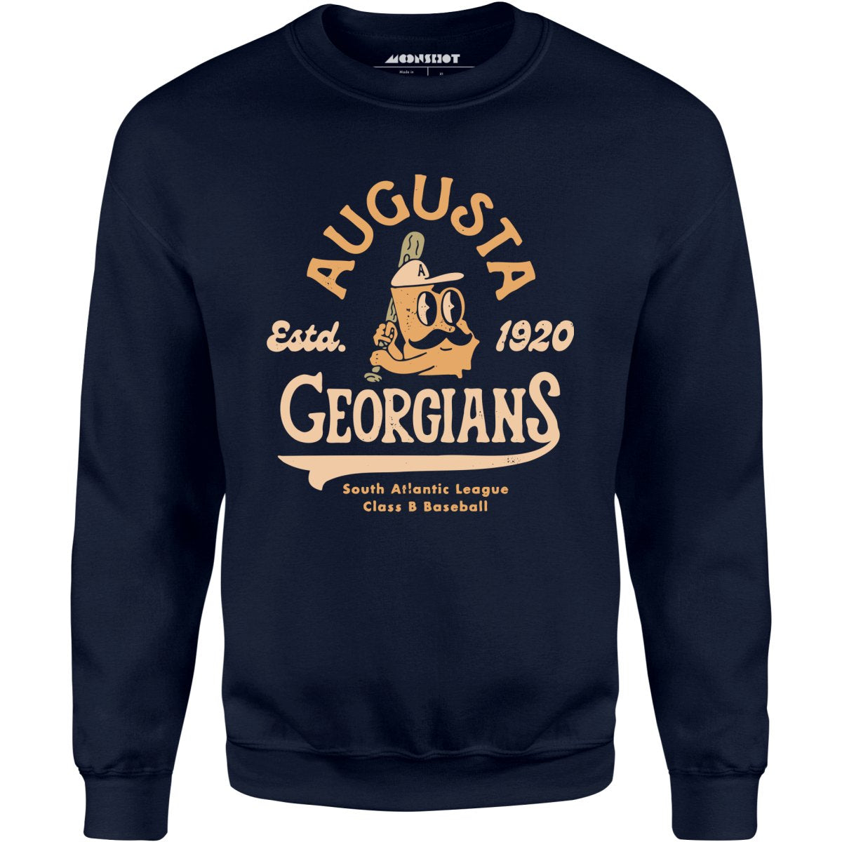 Augusta Georgians - Georgia - Vintage Defunct Baseball Teams - Unisex Sweatshirt