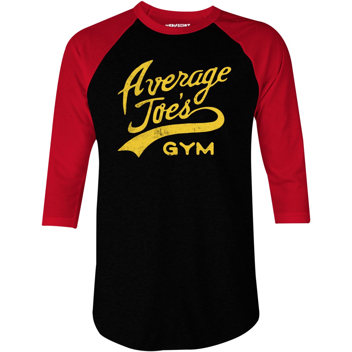 Average Joe's Gym - 3/4 Sleeve Raglan T-Shirt