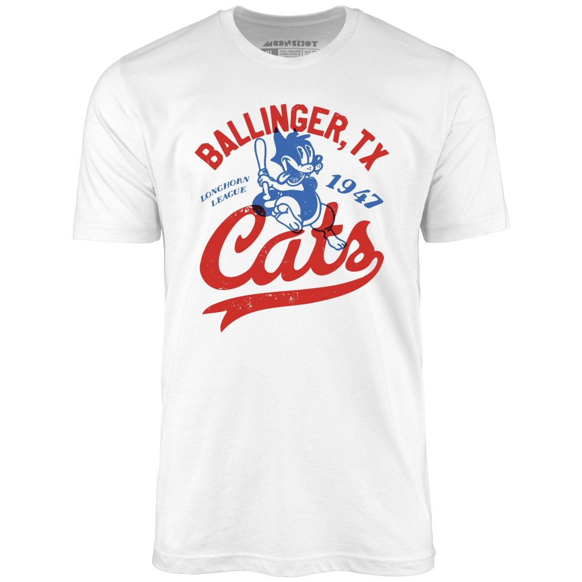 Ballinger Cats - Texas - Vintage Defunct Baseball Teams - Unisex T-Shirt