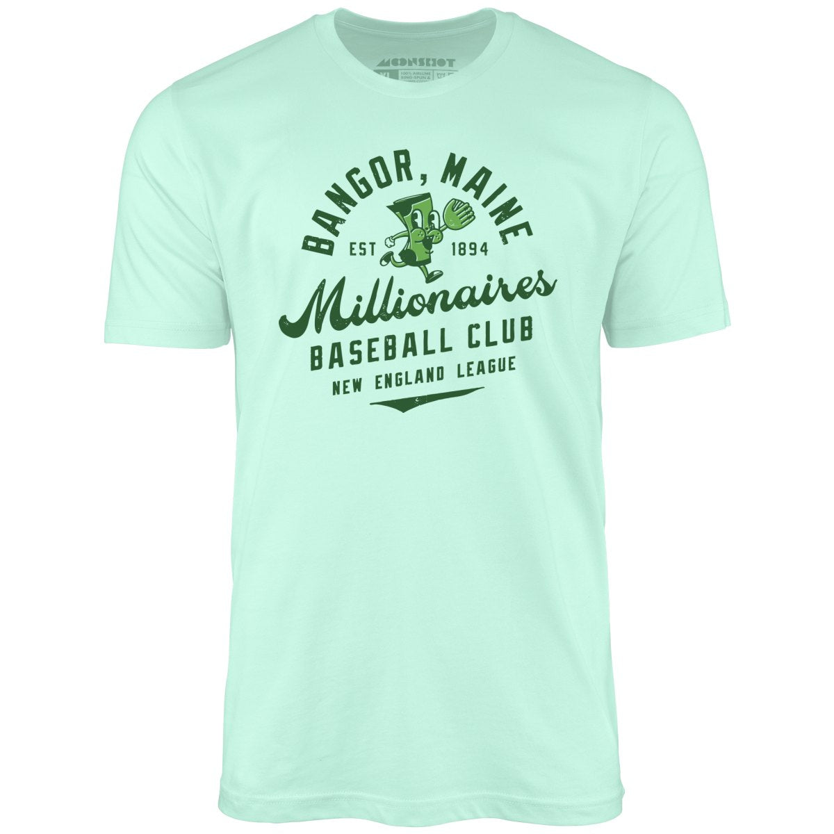 Bangor Millionaires - Maine - Vintage Defunct Baseball Teams - Unisex T-Shirt