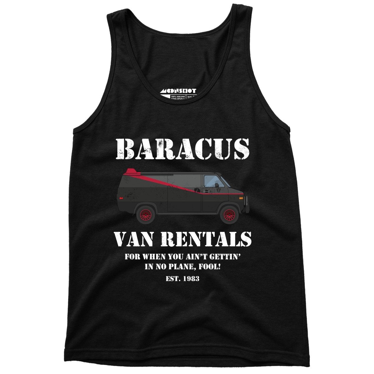 Baracus Van Rentals - Unisex Tank Top