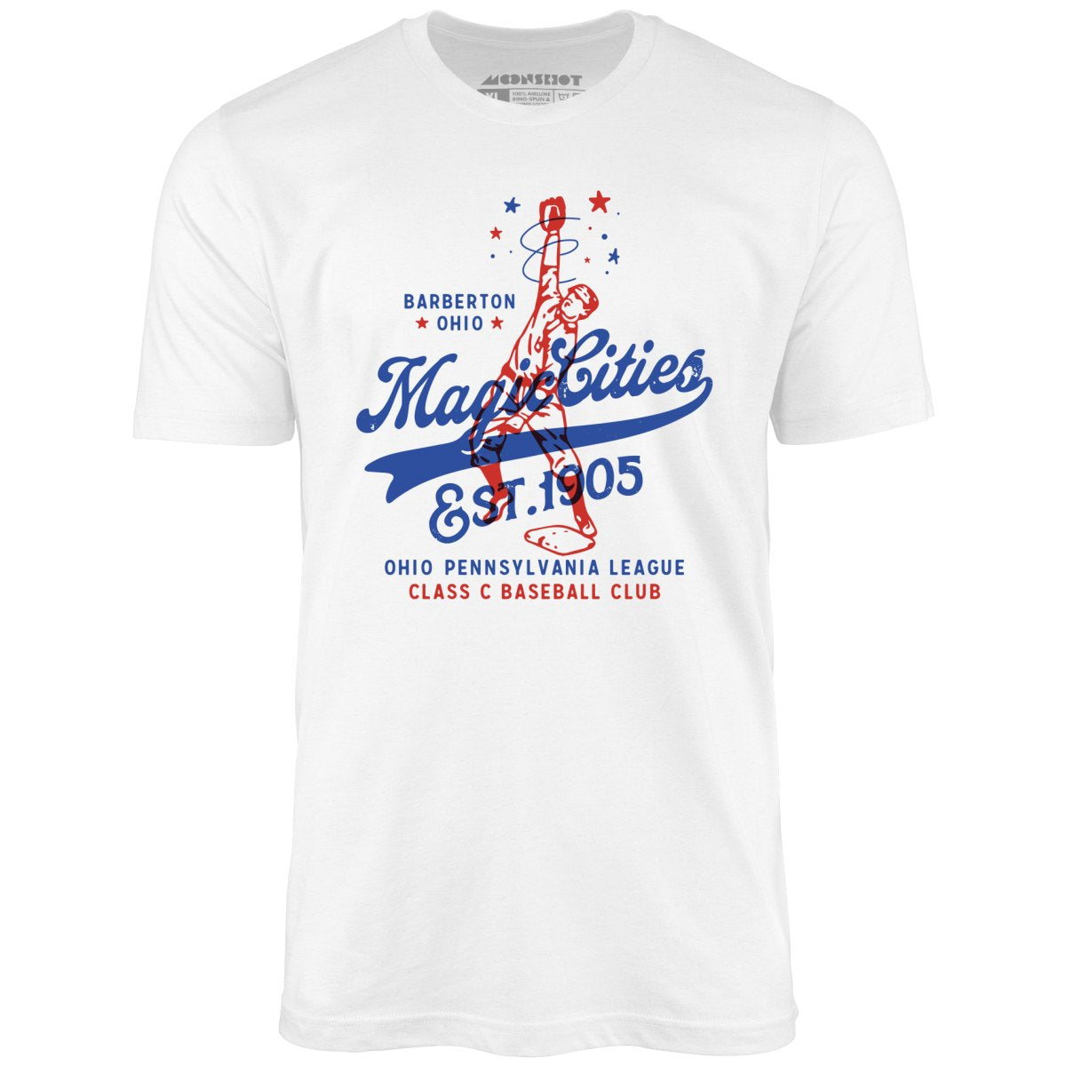 Barberton Magic Cities - Ohio - Vintage Defunct Baseball Teams - Unisex T-Shirt