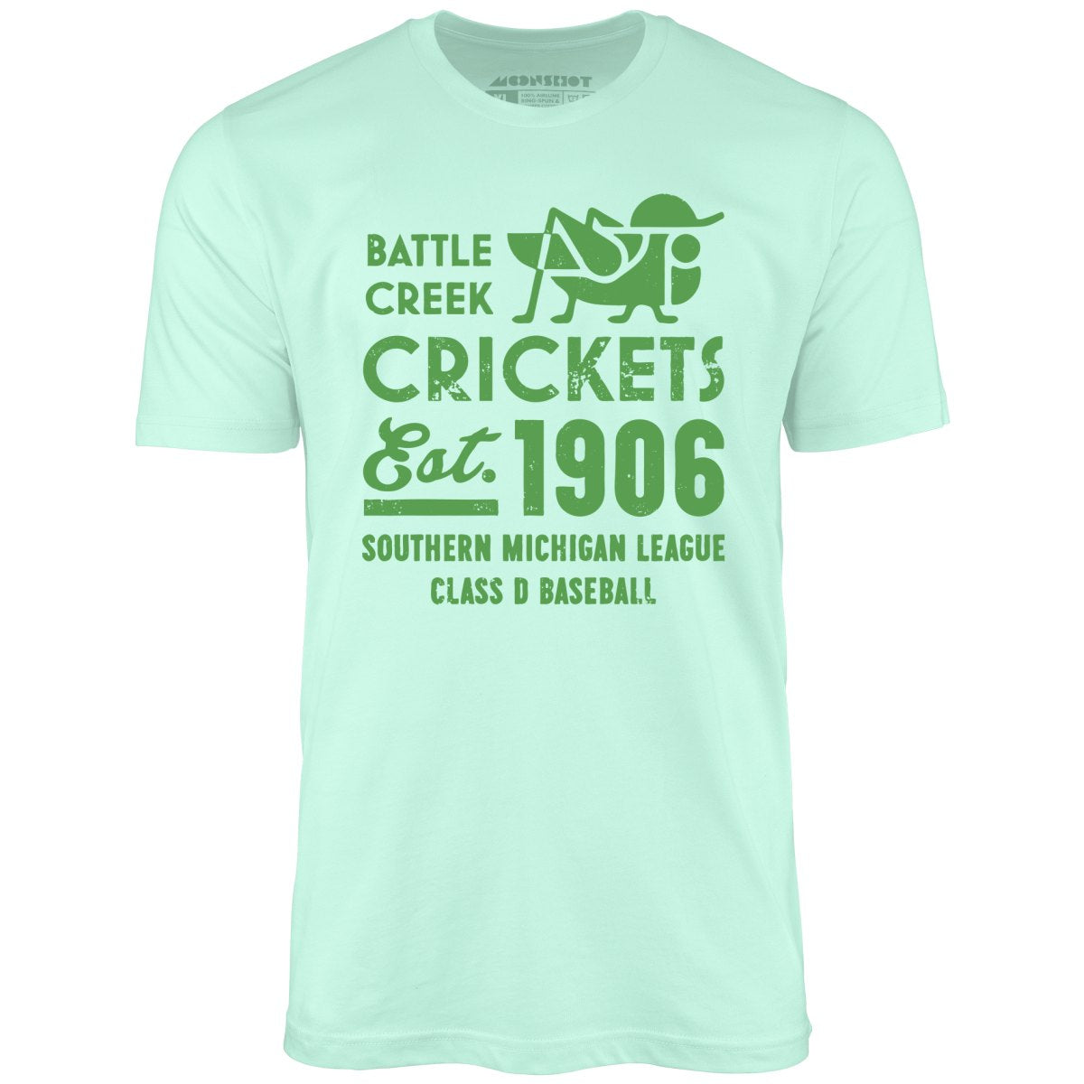 Battle Creek Crickets - Michigan - Vintage Defunct Baseball Teams - Unisex T-Shirt