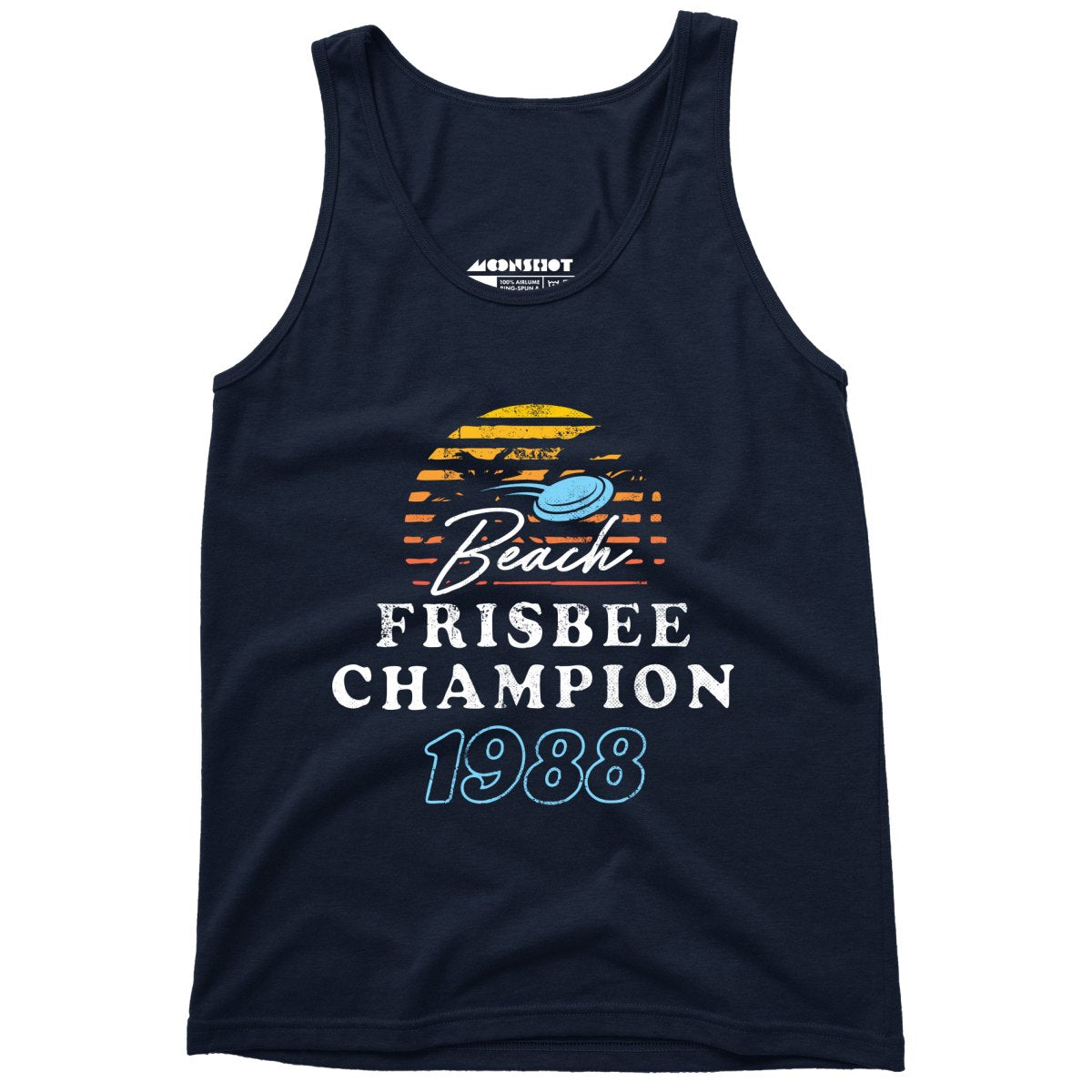 Beach Frisbee Champion 1988 - Unisex Tank Top