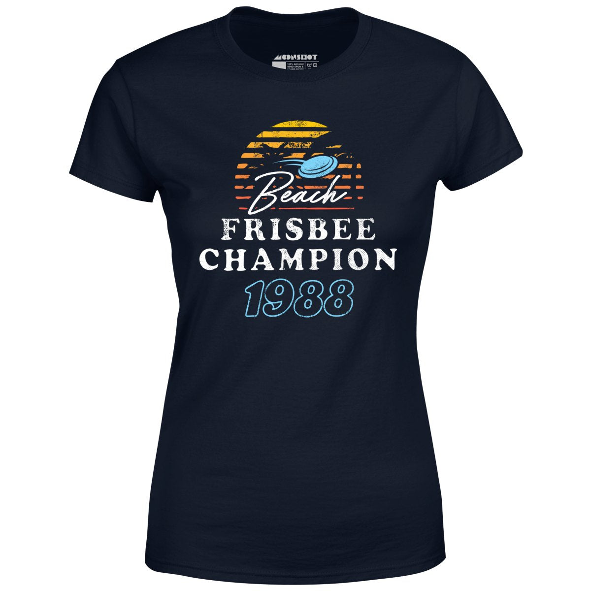 Beach Frisbee Champion 1988 - Women's T-Shirt