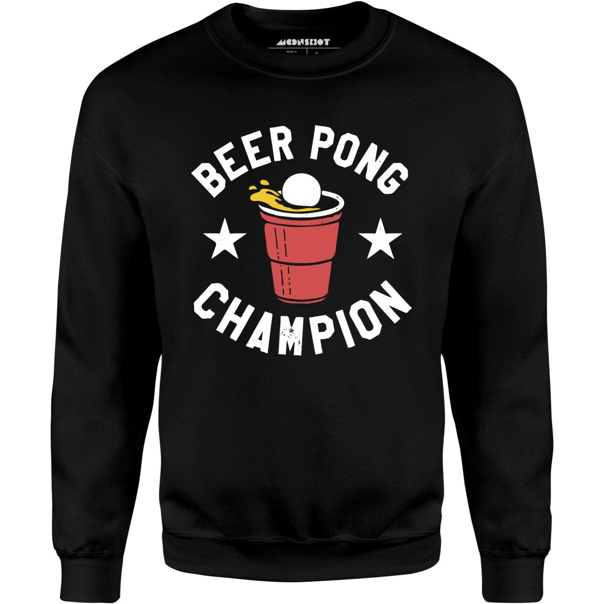 Beer Pong Champion Unisex Sweatshirt m00nshot