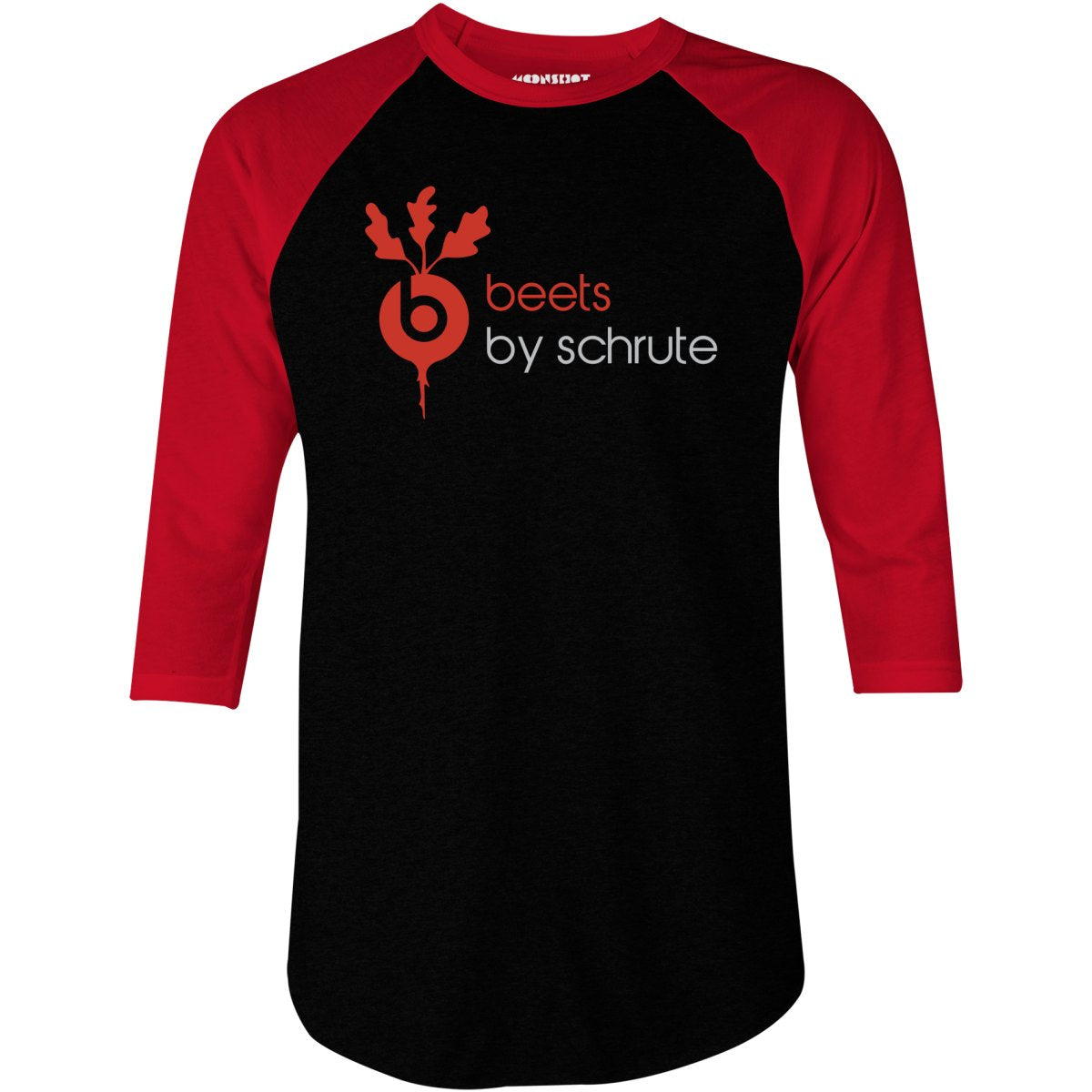 Beets by Schrute - 3/4 Sleeve Raglan T-Shirt