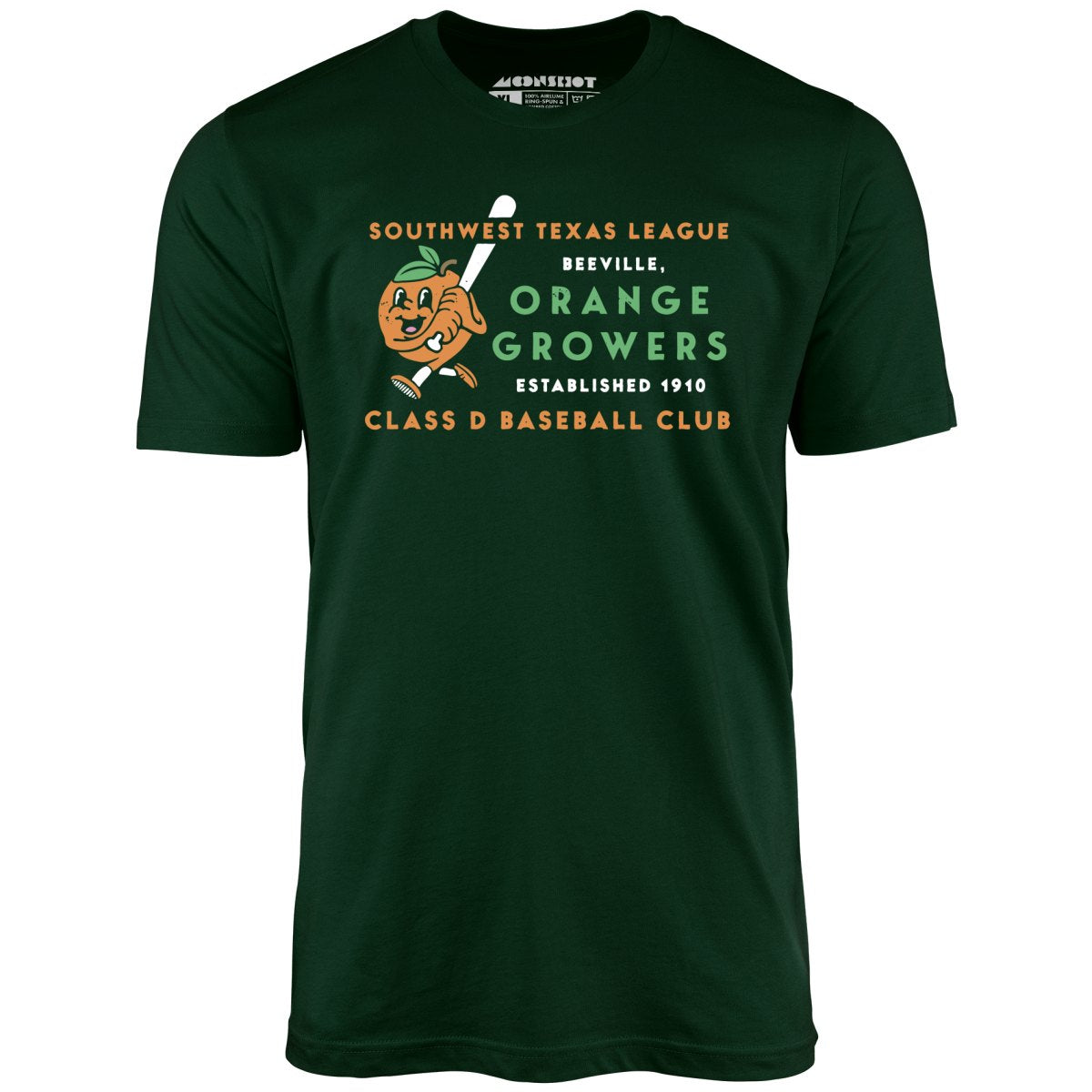 Beeville Orange Growers - Texas - Vintage Defunct Baseball Teams - Unisex T-Shirt
