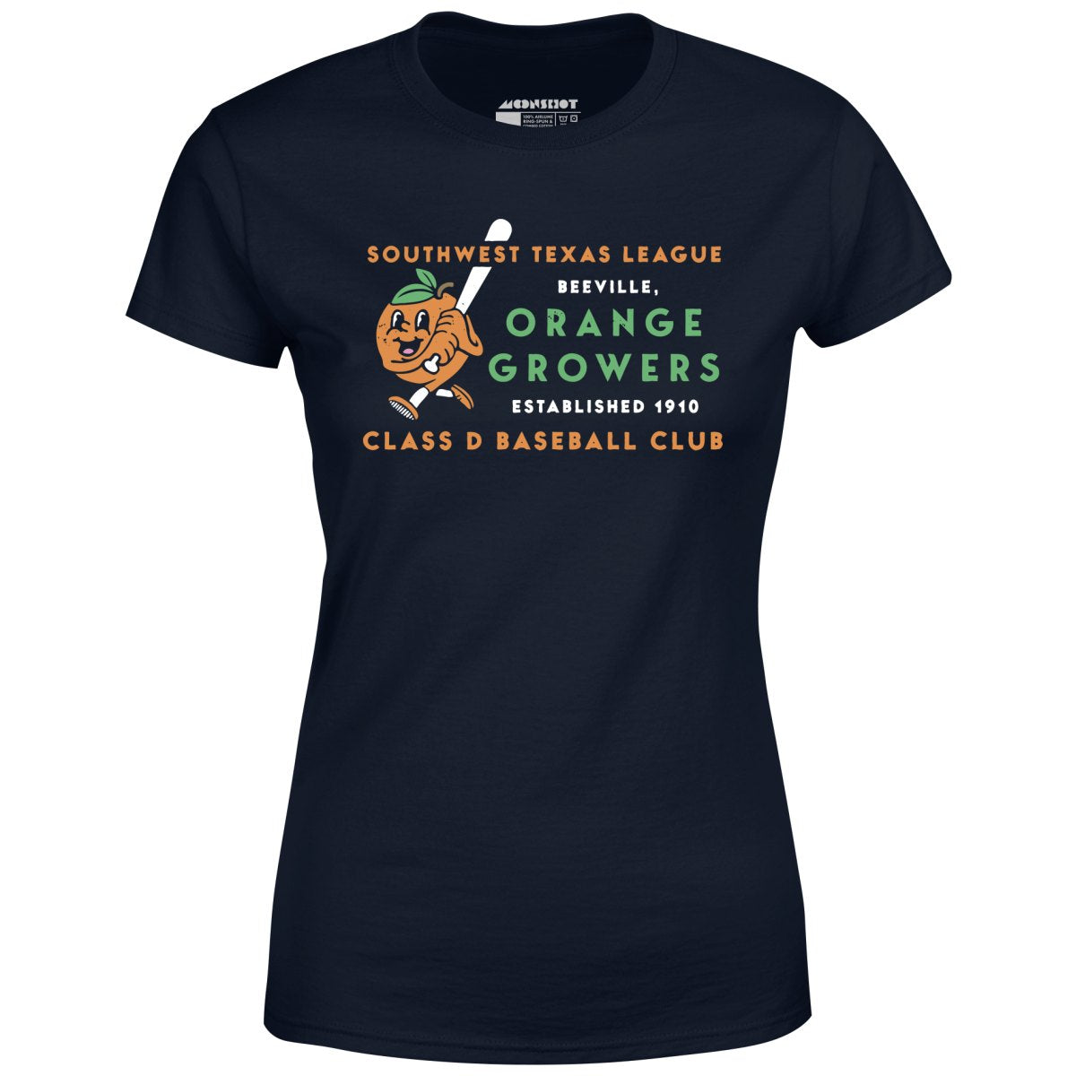 Beeville Orange Growers - Texas - Vintage Defunct Baseball Teams - Women's T-Shirt