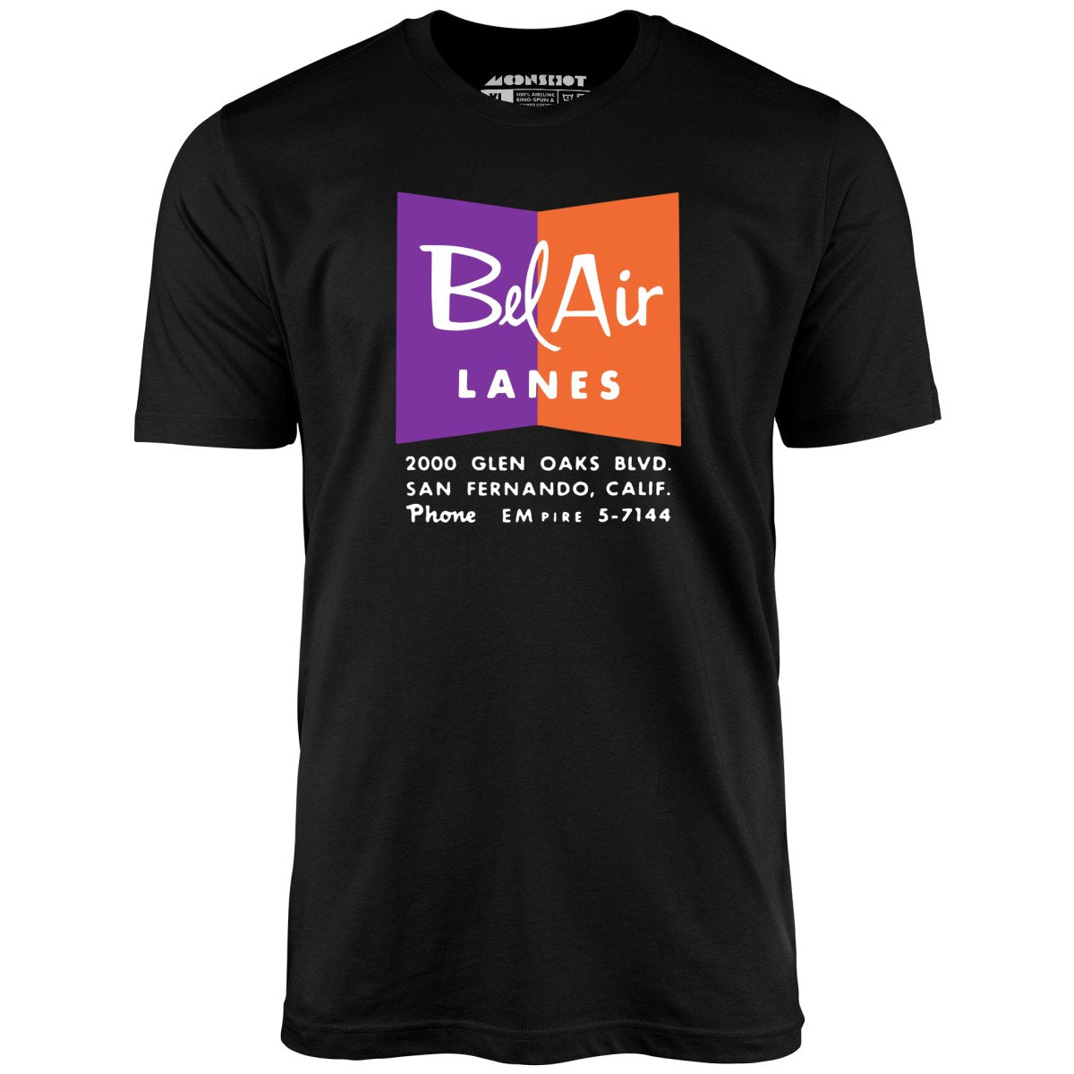 Bel Air Lanes - San Fernando, CA - Vintage Bowling Alley - Unisex T-Shirt