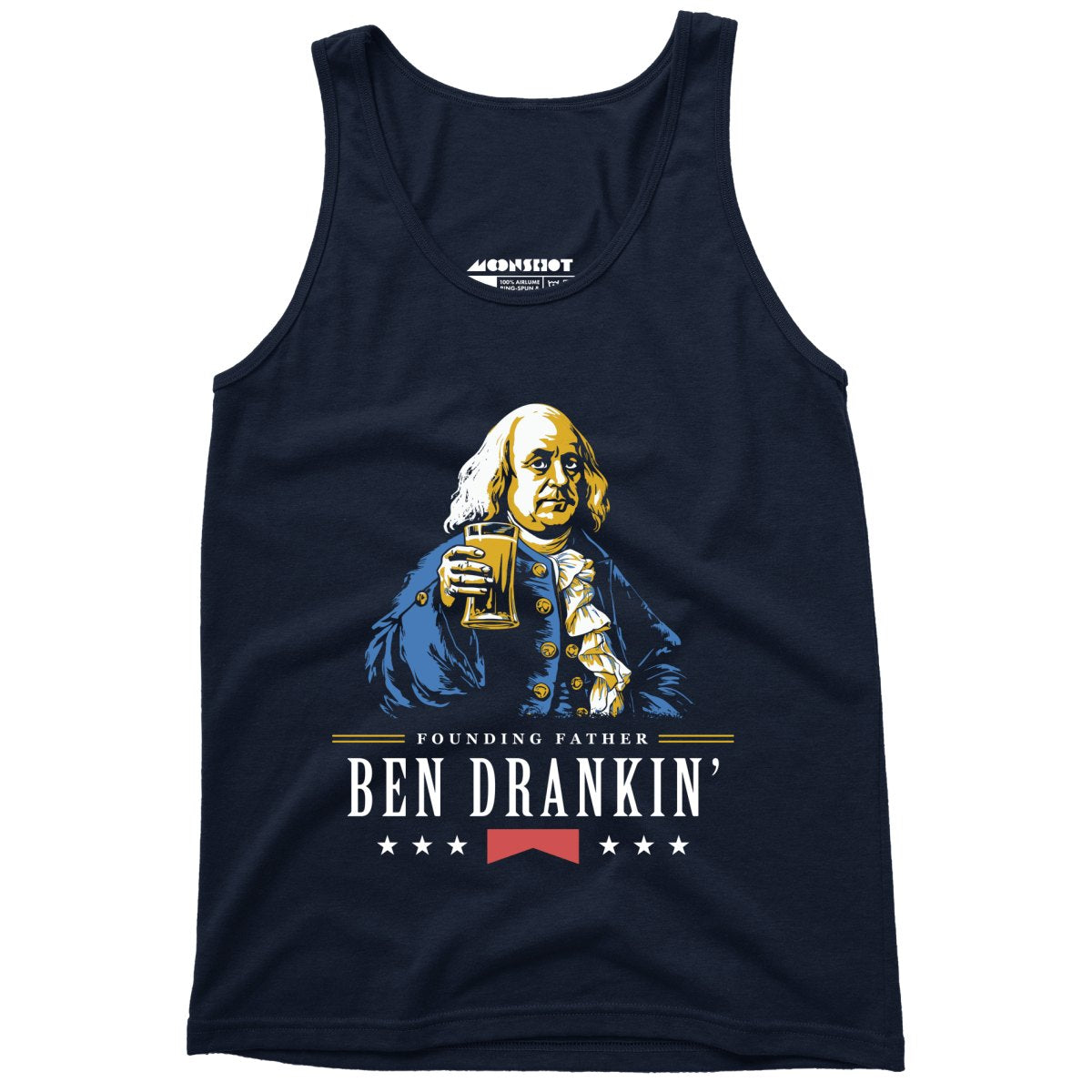 Ben Drankin' Founding Father - Unisex Tank Top