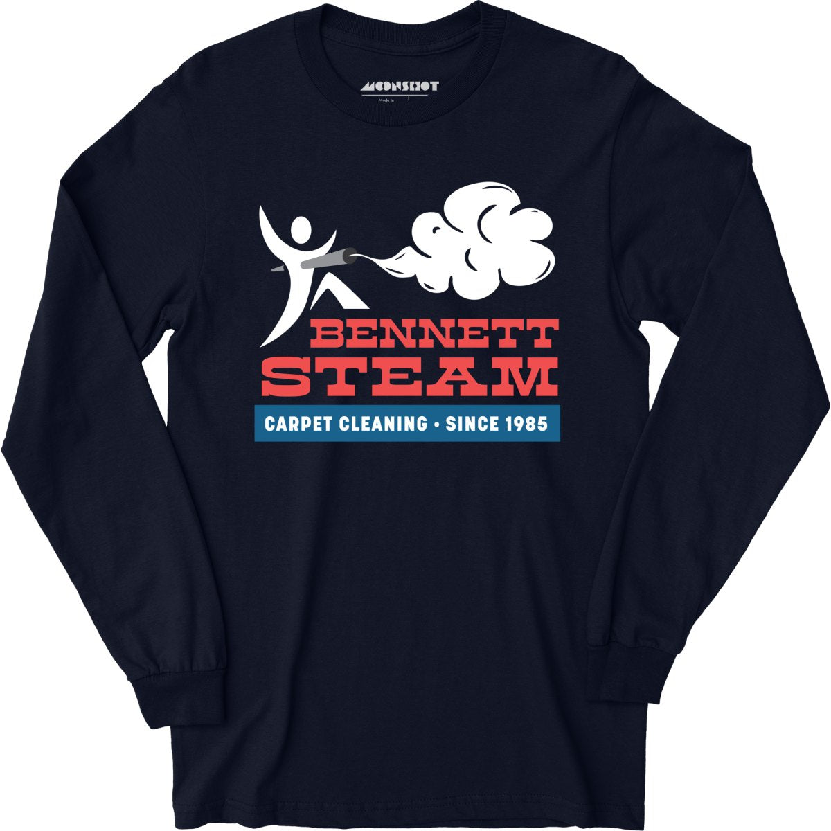 Bennett Steam Carpet Cleaning - Commando - Long Sleeve T-Shirt