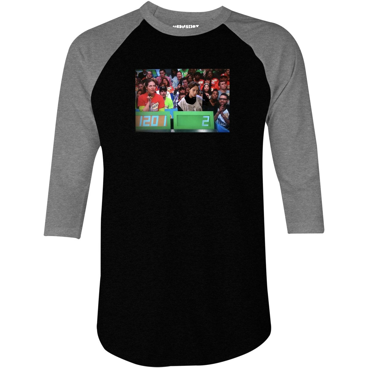 Better Off Dead The Price is Right Mashup - 3/4 Sleeve Raglan T-Shirt