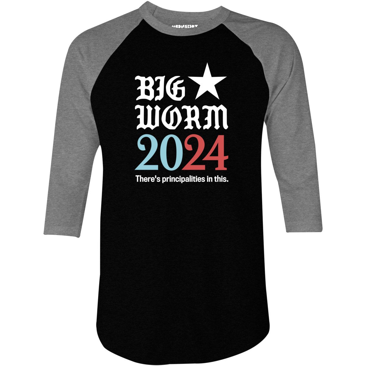 Big Worm 2024 - 3/4 Sleeve Raglan T-Shirt