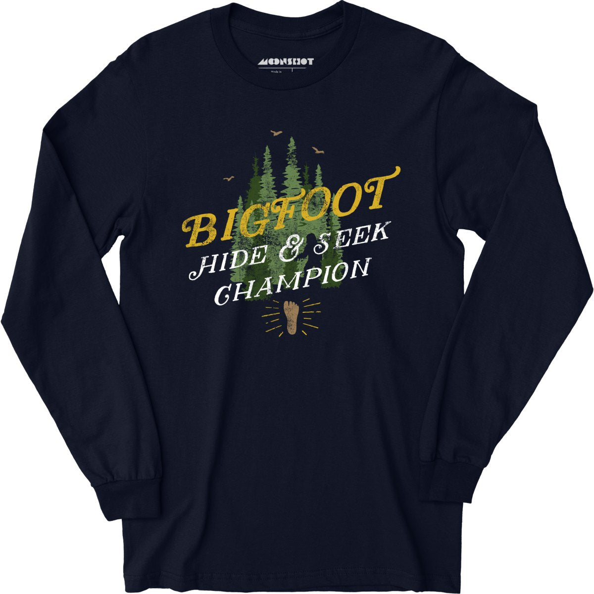Bigfoot Hide & Seek Champion - Long Sleeve T-Shirt