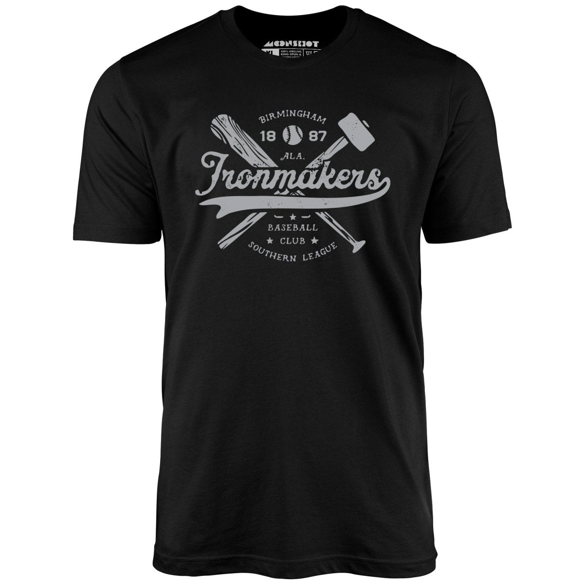 Birmingham Ironmakers - Alabama - Vintage Defunct Baseball Teams - Unisex T-Shirt