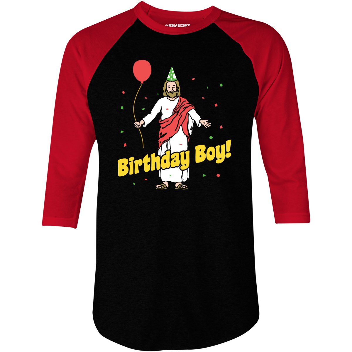 Birthday Boy - 3/4 Sleeve Raglan T-Shirt